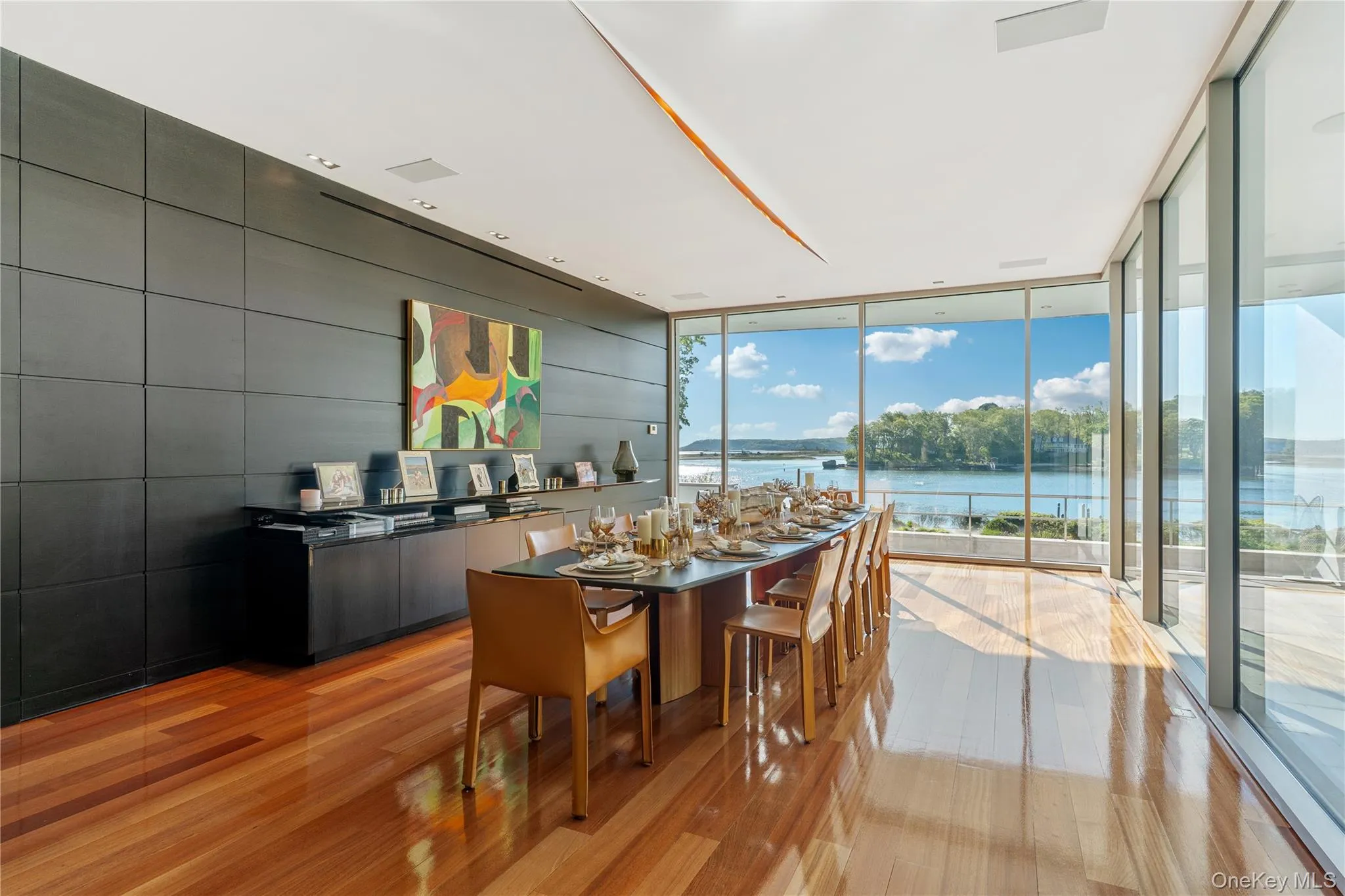 Formal Dining Room & Stunning Water Views Formal Dining Room & Stunning Water Views