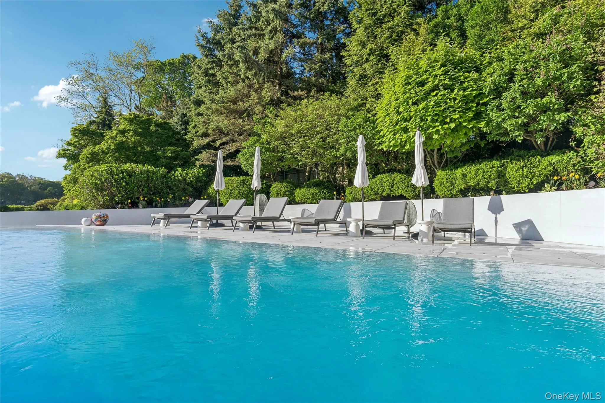 Salt Water Pool With Infinity Edge Salt Water Pool With Infinity Edge