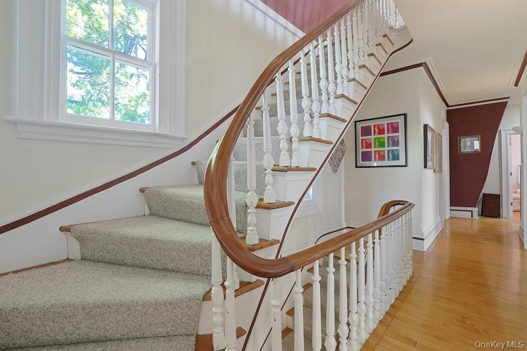 Second floor leading to third floor Second floor leading to third floor