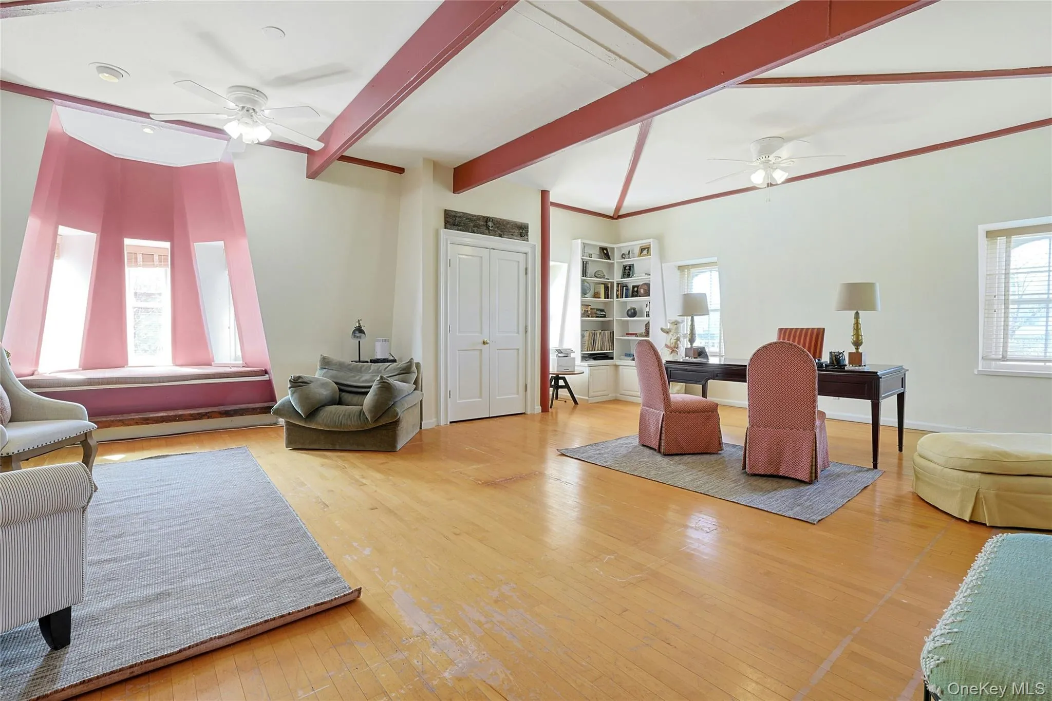 Third floor - open lofted finished storage space Third floor - open lofted finished storage space