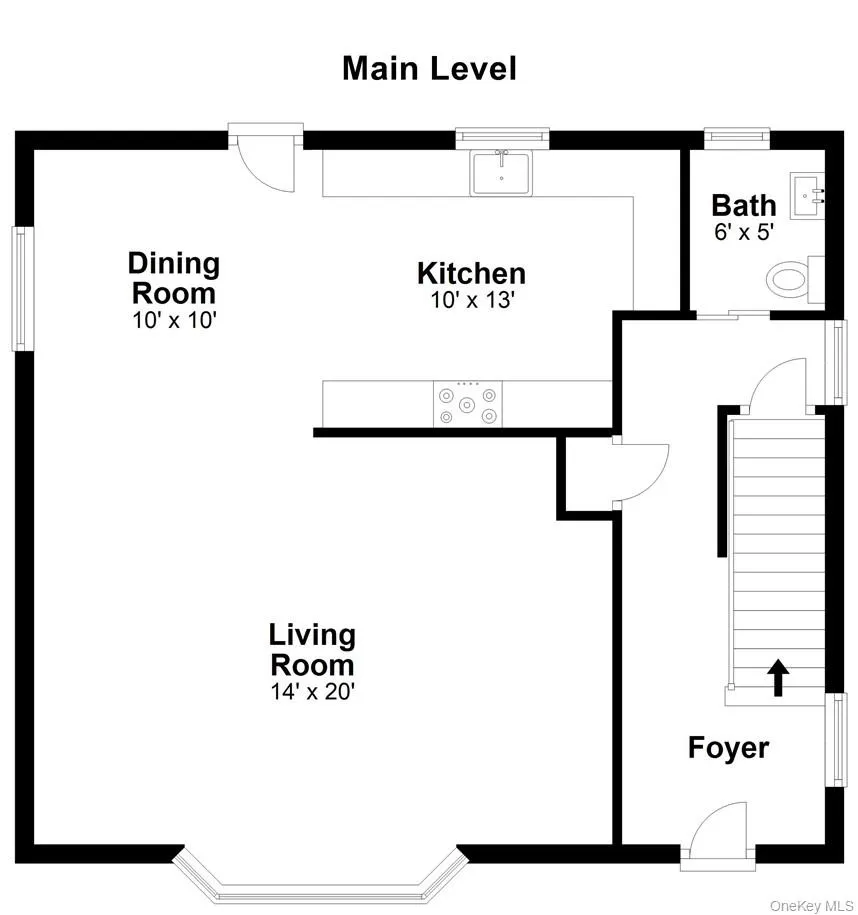 Main Level Floor Plan Main Level Floor Plan