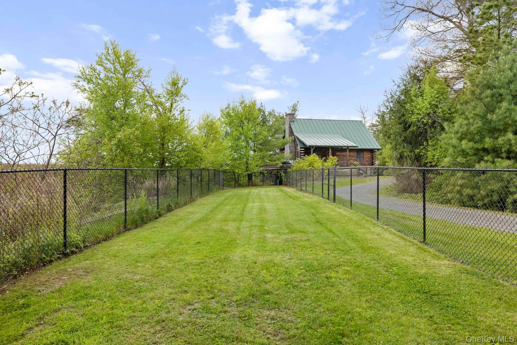 30' Chain Link Fenced Run for Your Furry Friends 30' Chain Link Fenced Run for Your Furry Friends