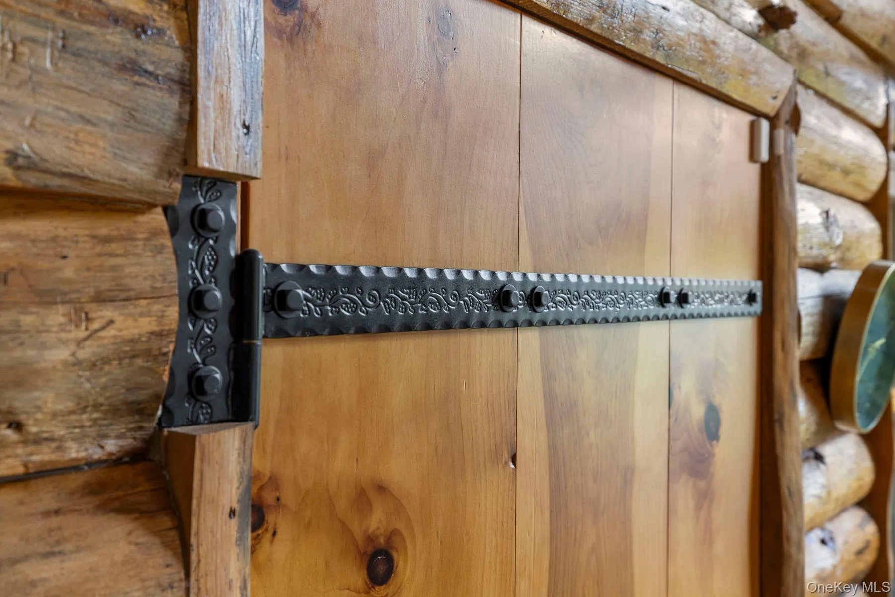 Swedish Bearing Hinges and Hardware w/Scroll Work Swedish Bearing Hinges and Hardware w/Scroll Work