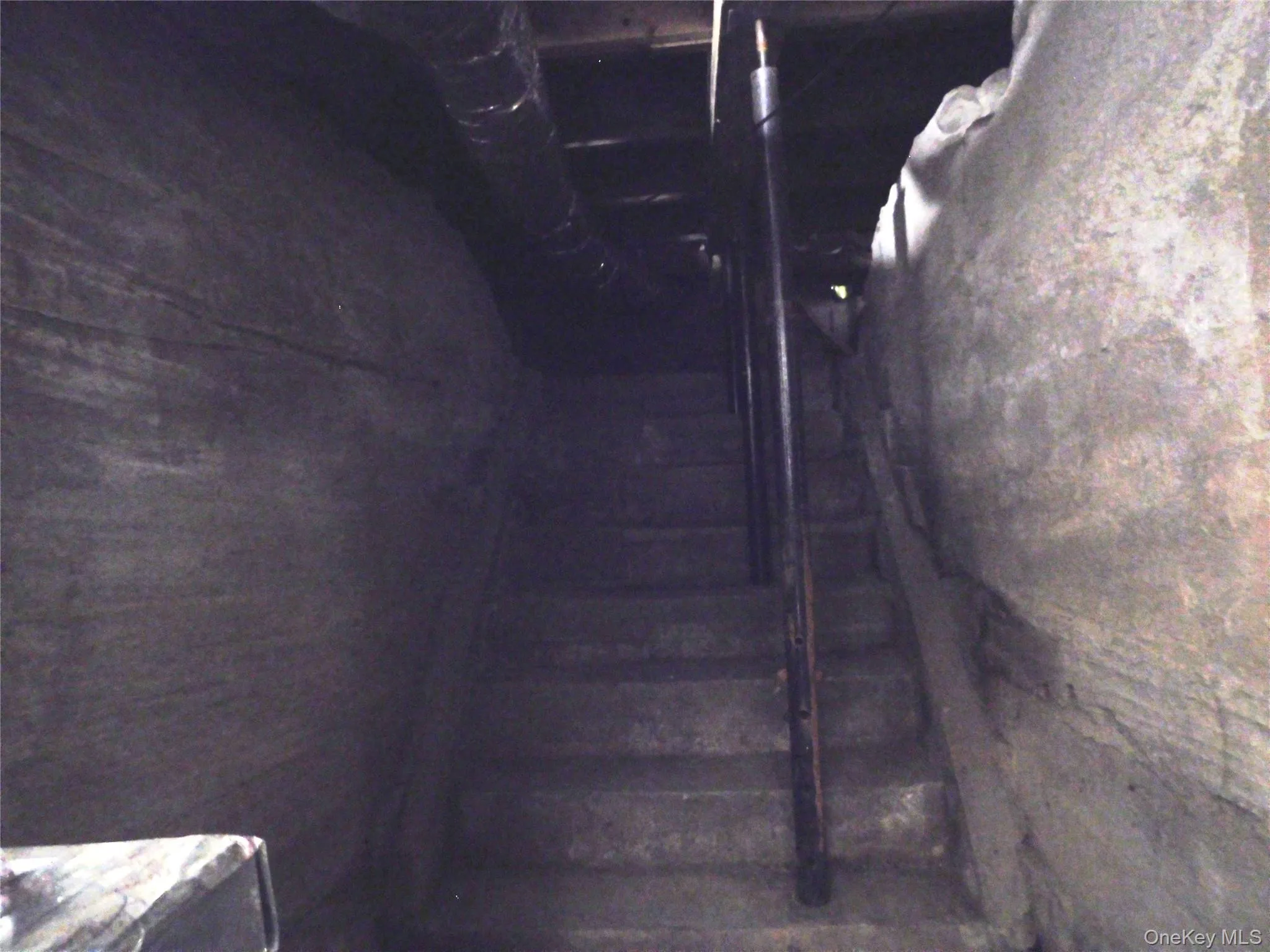 Old basement stair no longer in use Old basement stair no longer in use
