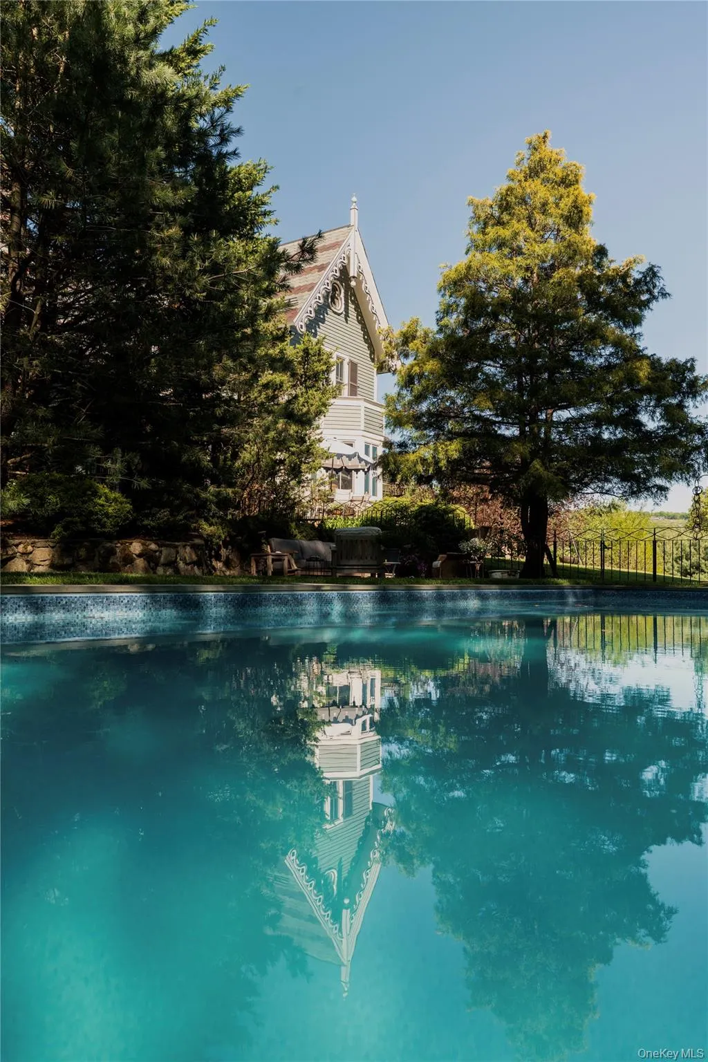 Heated saltwater pool Heated saltwater pool