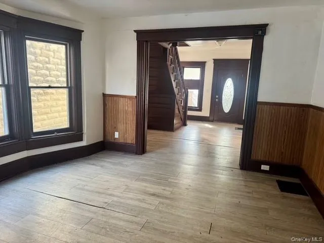Light wood-look flooring throughout the main level Light wood-look flooring throughout the main level