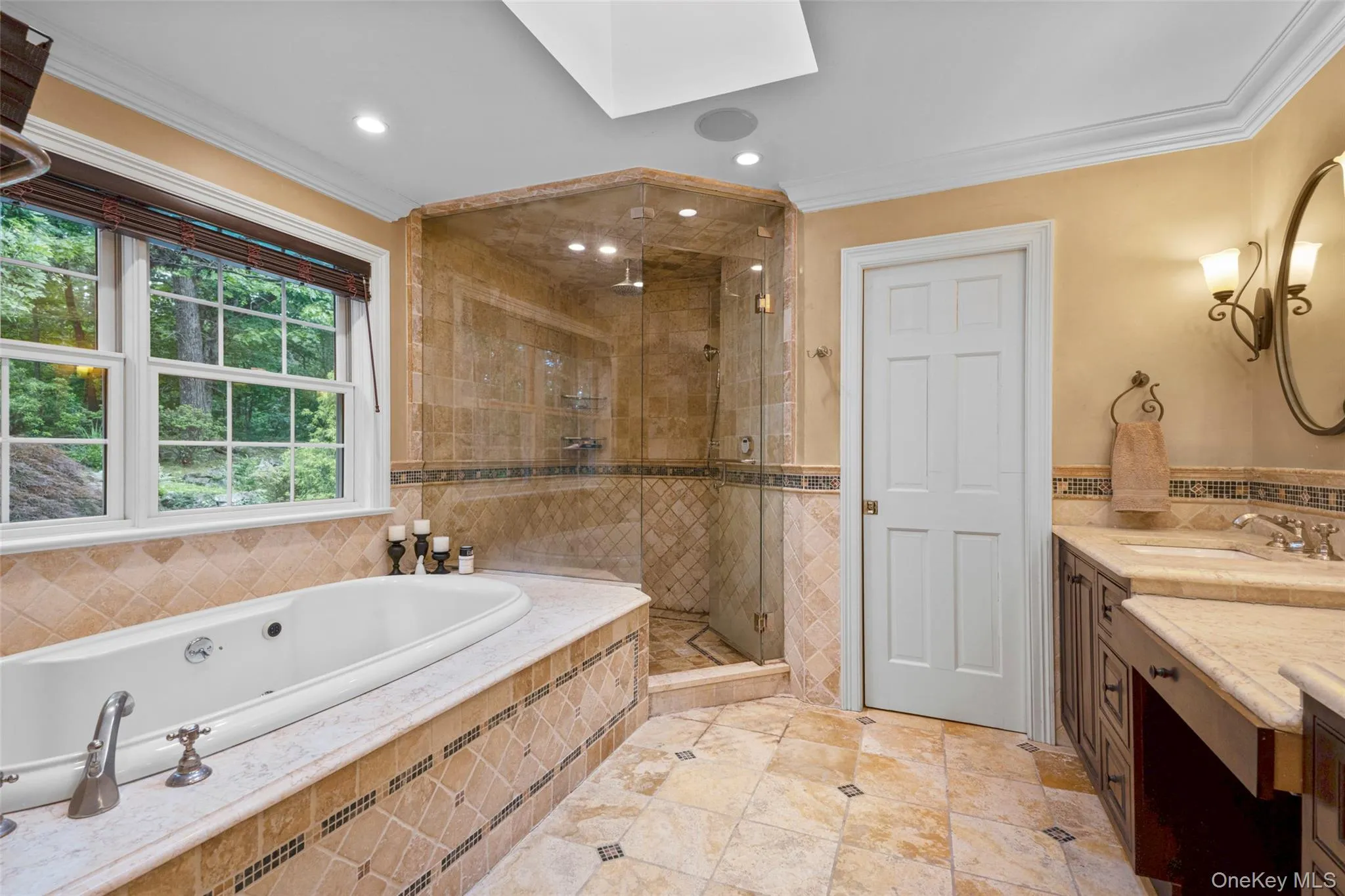 Ensuite Primary Bathroom with steam shower and radiant heat Ensuite Primary Bathroom with steam shower and radiant heat