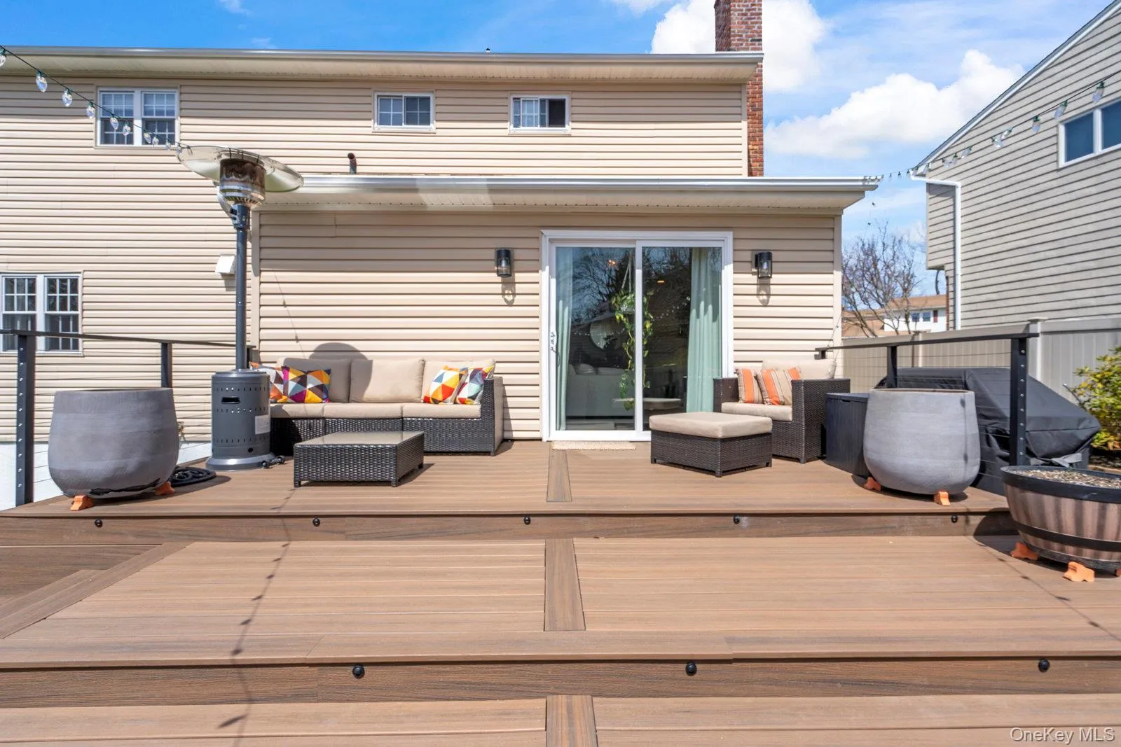 View of deck in the Backyard View of deck in the Backyard