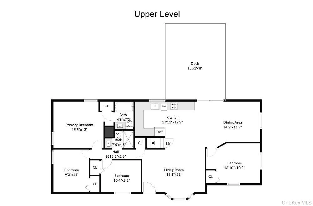 Upper Level Floor Plan Upper Level Floor Plan