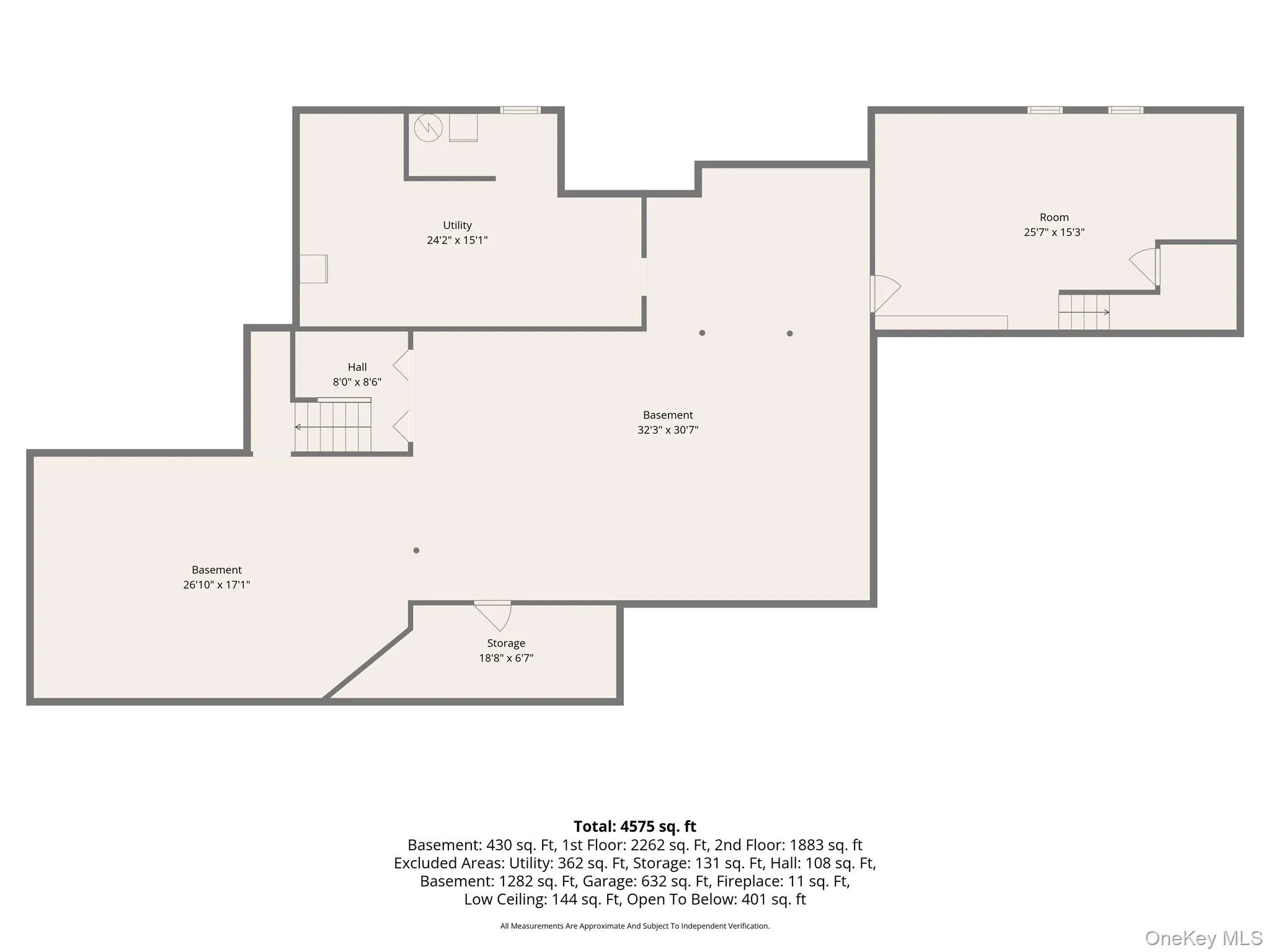 Huge Basement includes a Finished Room and a Wine Cellar Huge Basement includes a Finished Room and a Wine Cellar