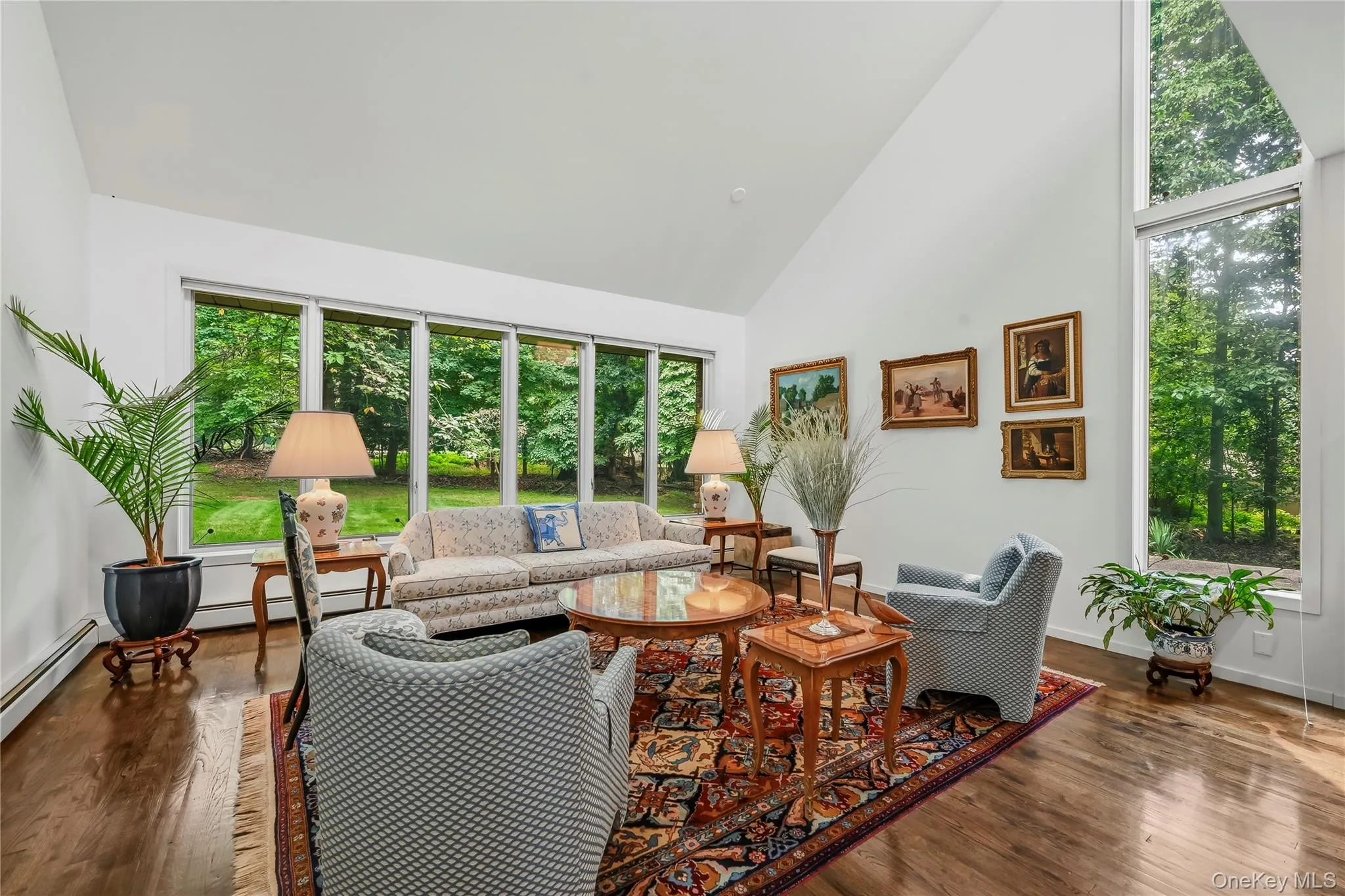 Living Room, Cathedral Ceiling, Hardwood floors, Windows Galore,etc Living Room, Cathedral Ceiling, Hardwood floors, Windows Galore,etc