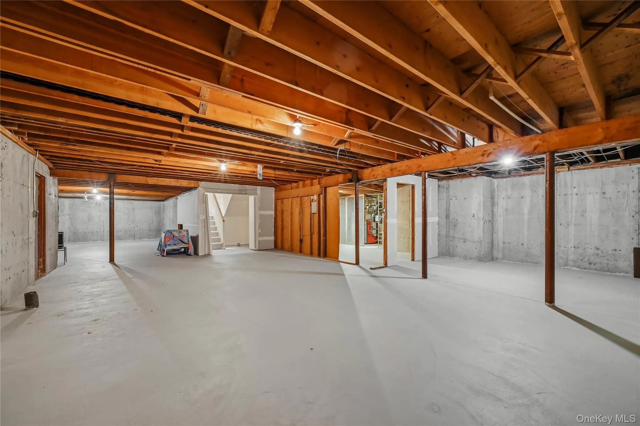 Humongous Basement, 2 Stairways, Height and a Wine Cellar Room Humongous Basement, 2 Stairways, Height and a Wine Cellar Room