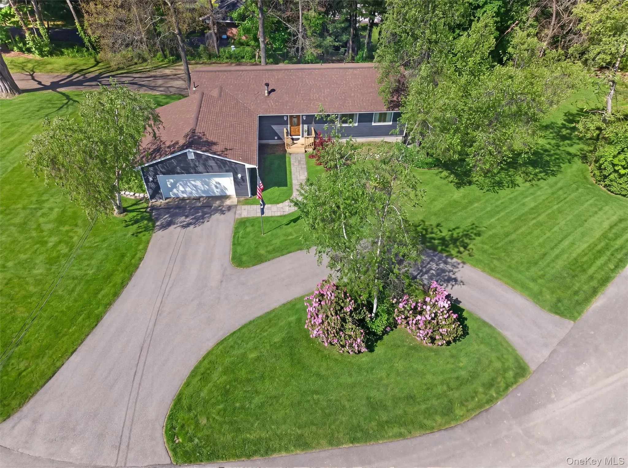 Welcome Home! Ariel View of the Home - Retouched driveway. Welcome Home! Ariel View of the Home - Retouched driveway.