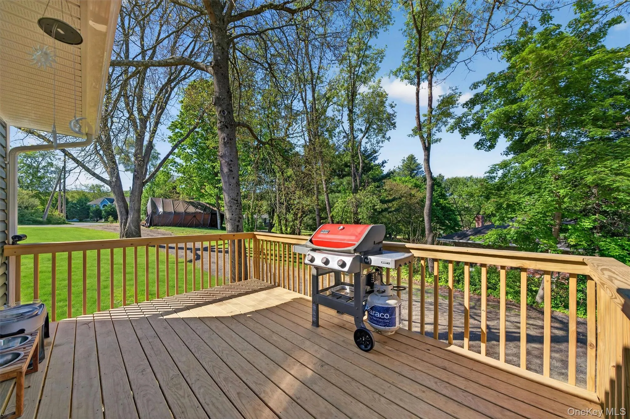 Large Deck for entertaining or enjoying the great outdoors Large Deck for entertaining or enjoying the great outdoors