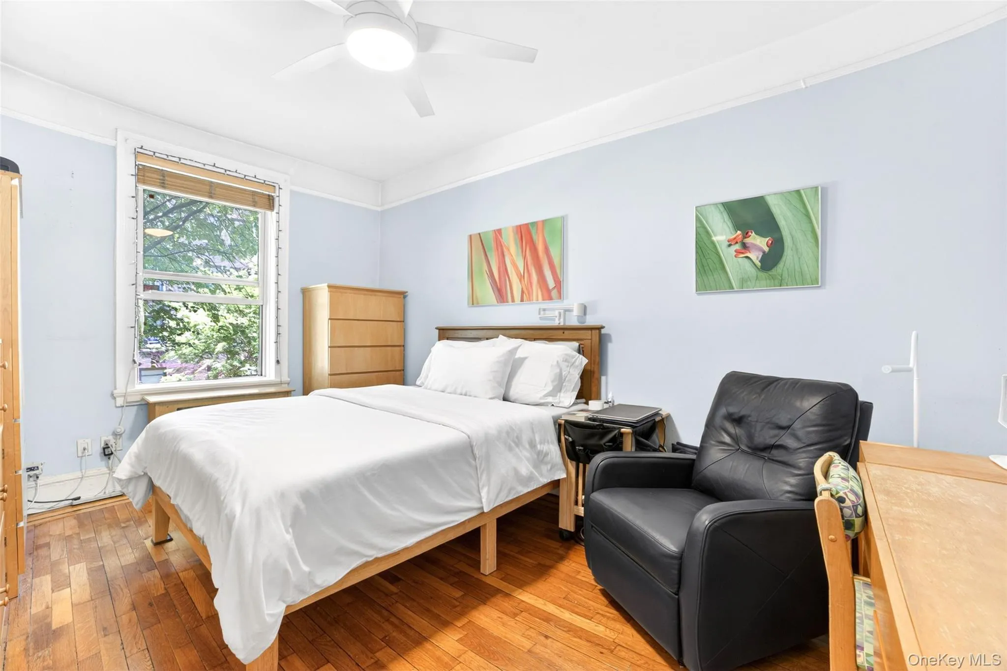 2nd bedroom with views to courtyard oasis 2nd bedroom with views to courtyard oasis