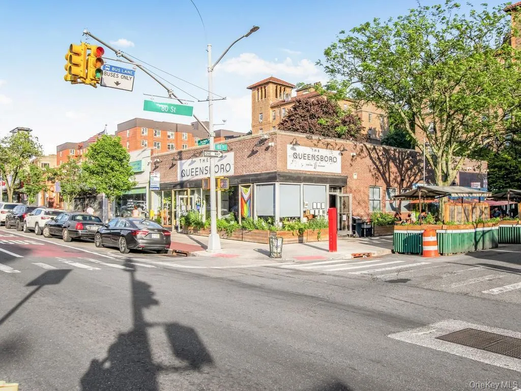 Restaurant "The Queensboro" on 80th Street & Northern Boulevard Restaurant "The Queensboro" on 80th Street & Northern Boulevard
