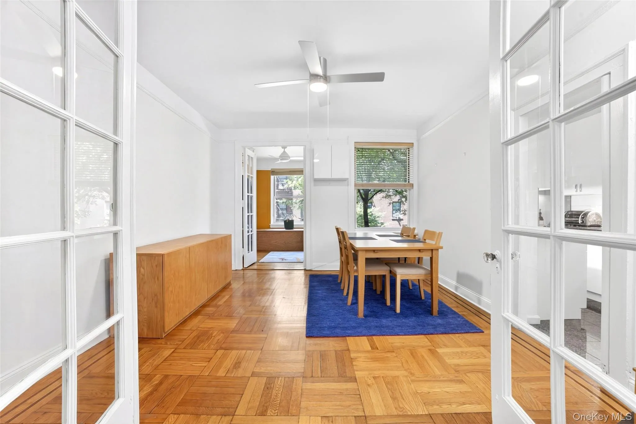 Dining room featuring french doors Dining room featuring french doors