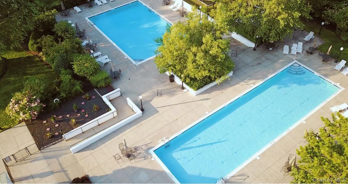 Many choices for swimming, sunning, exercise or just relaxing poolside. Many choices for swimming, sunning, exercise or just relaxing poolside.