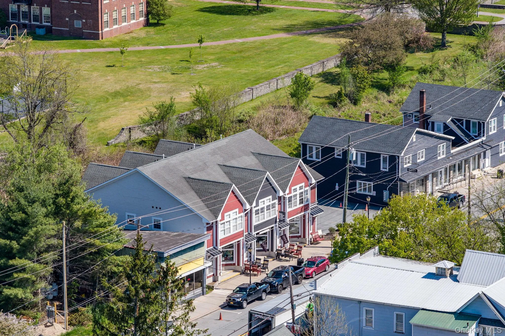 Aerial Livingston Manor Aerial Livingston Manor