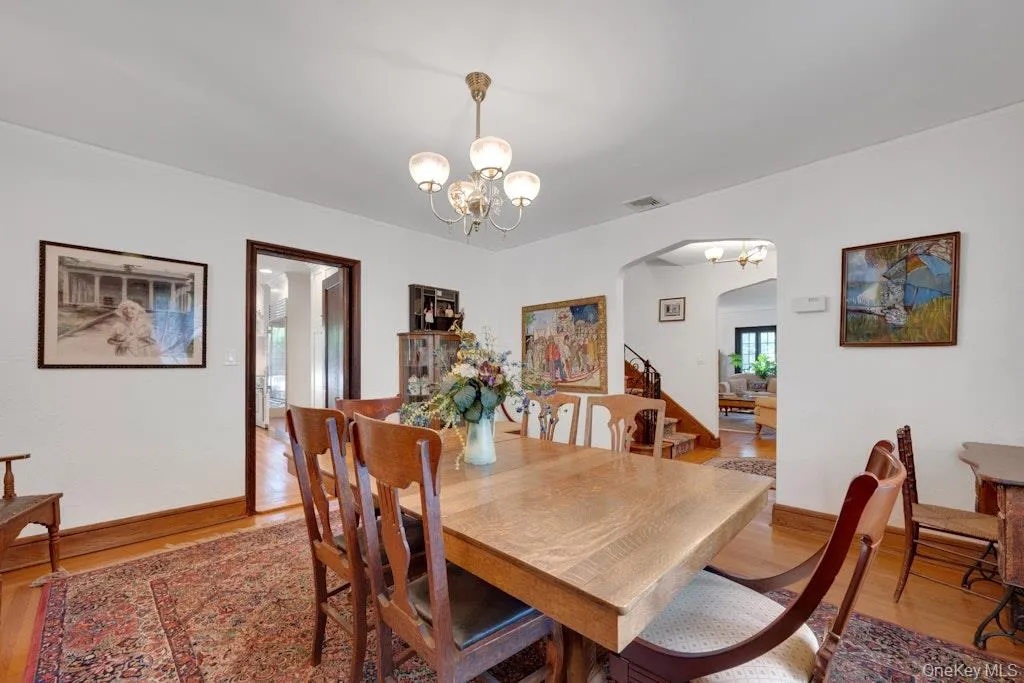 Large formal dining room Large formal dining room