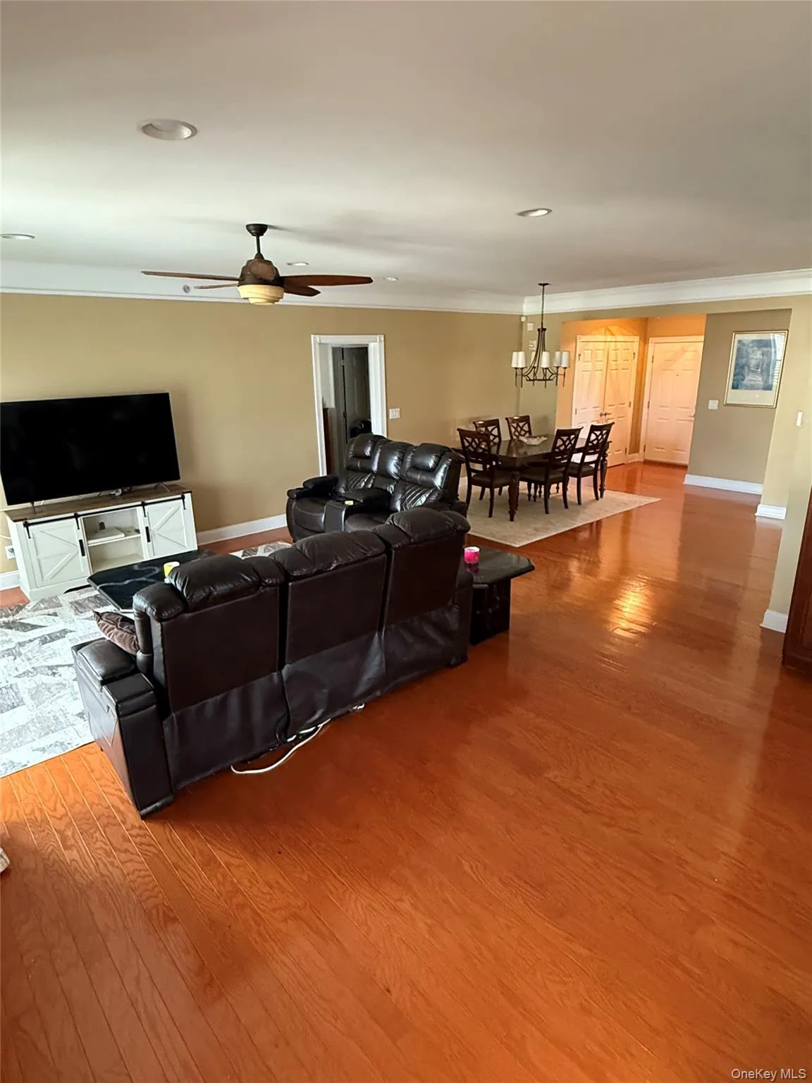 Living room with Sliding Glass doors out to Deck Living room with Sliding Glass doors out to Deck