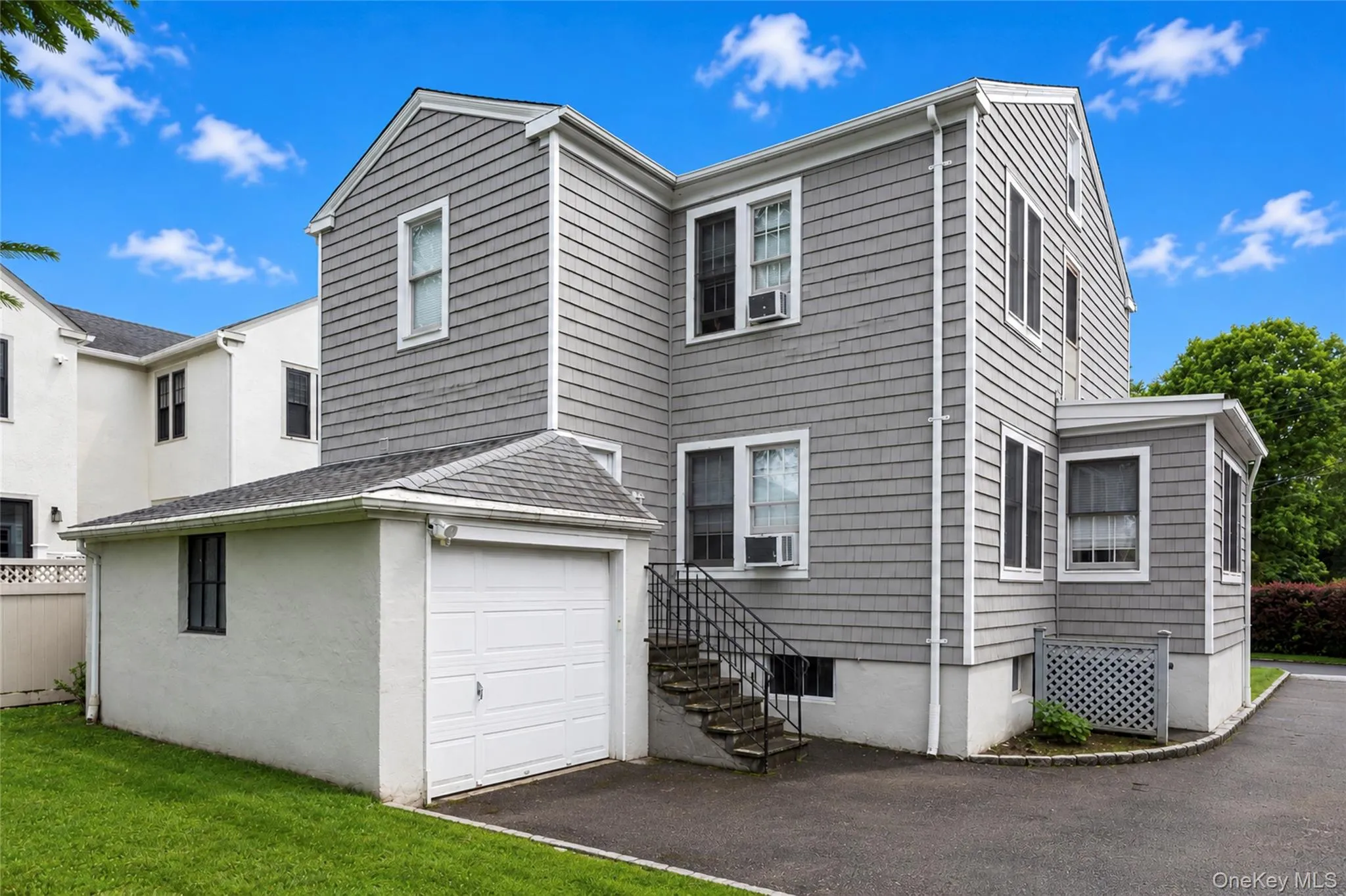 One car attached garage. One car attached garage.