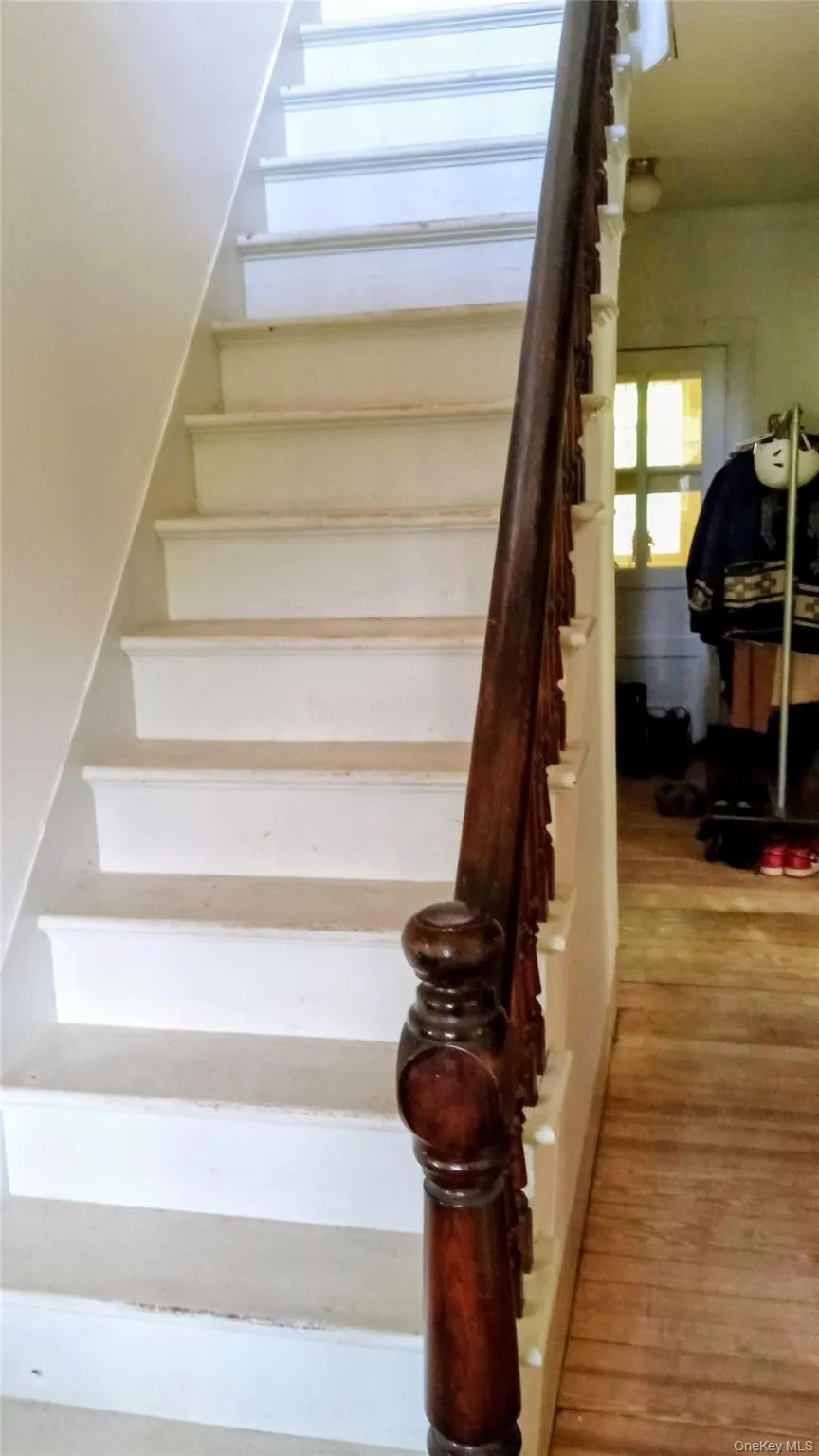 Staircase to second floor Staircase to second floor