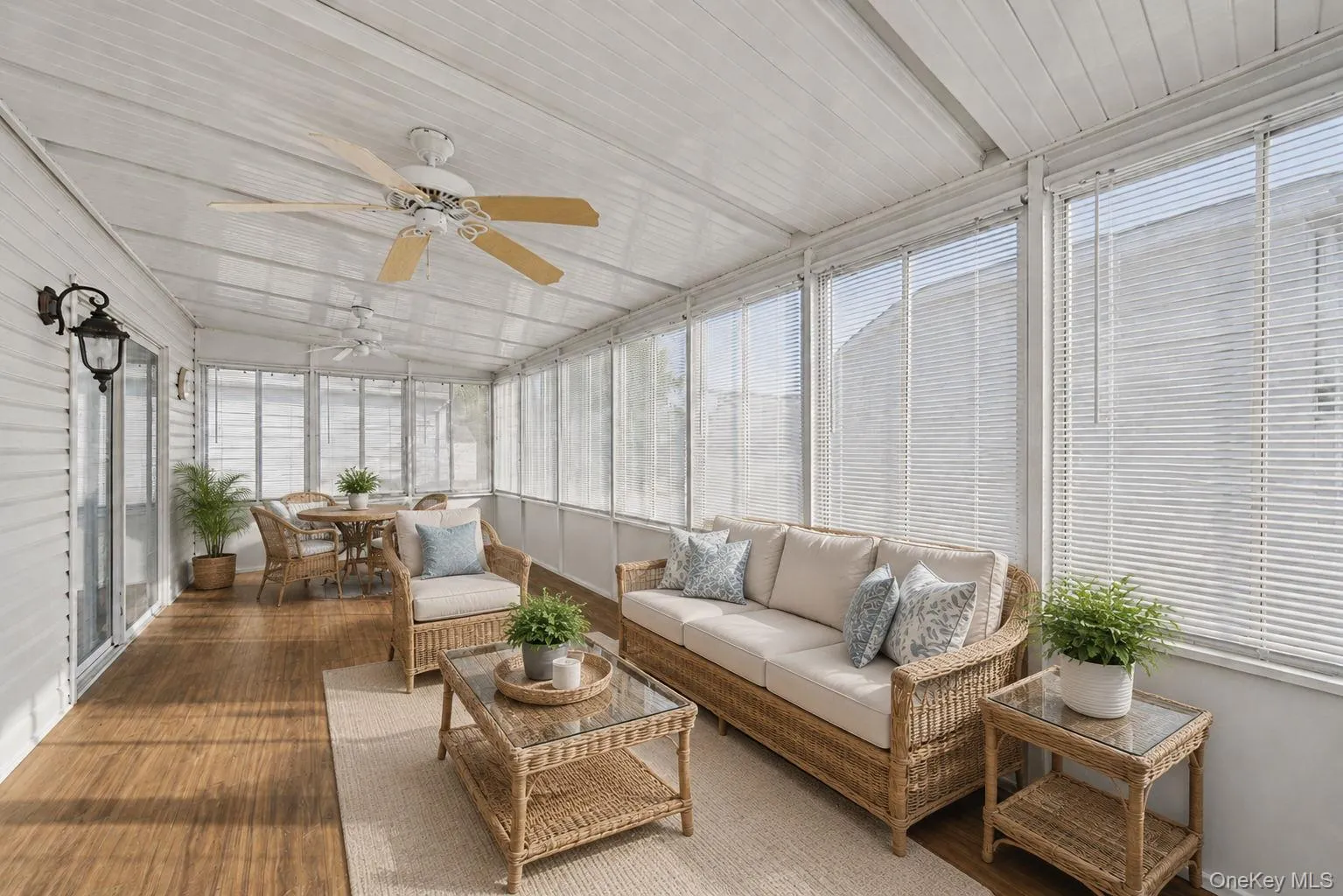 Virtually staged sunroom Virtually staged sunroom