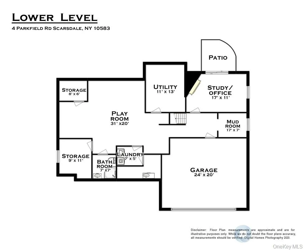 Lower level floor plans. Lower level floor plans.
