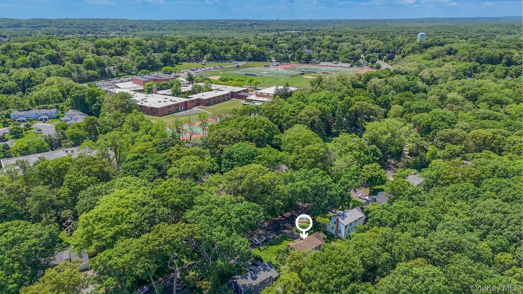Ariel View w/Huntington High School Located 1 Block Over Ariel View w/Huntington High School Located 1 Block Over