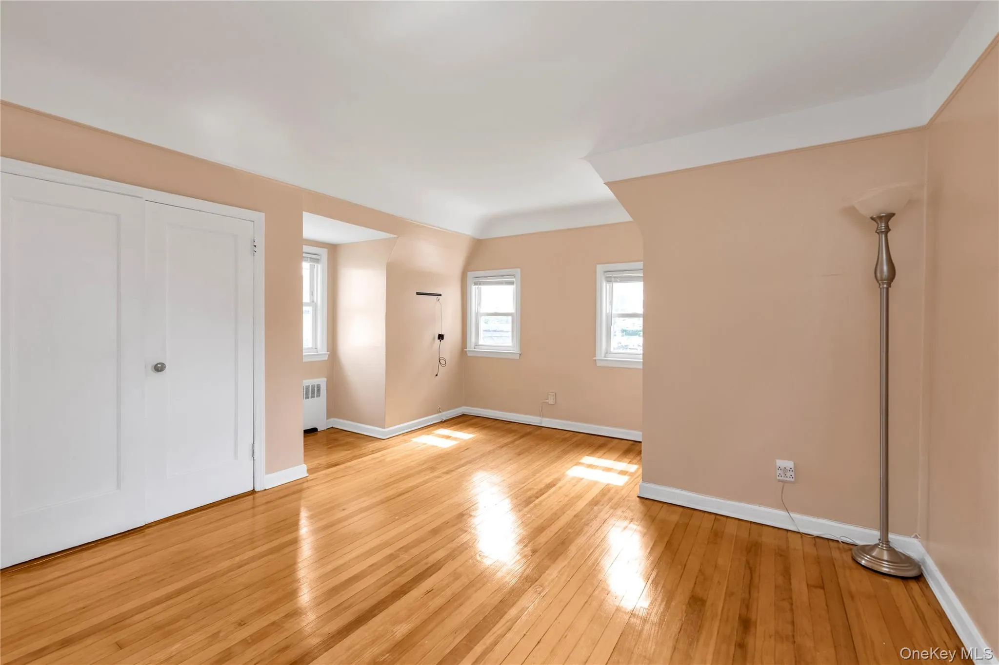 Bedroom with beautiful wood floors Bedroom with beautiful wood floors