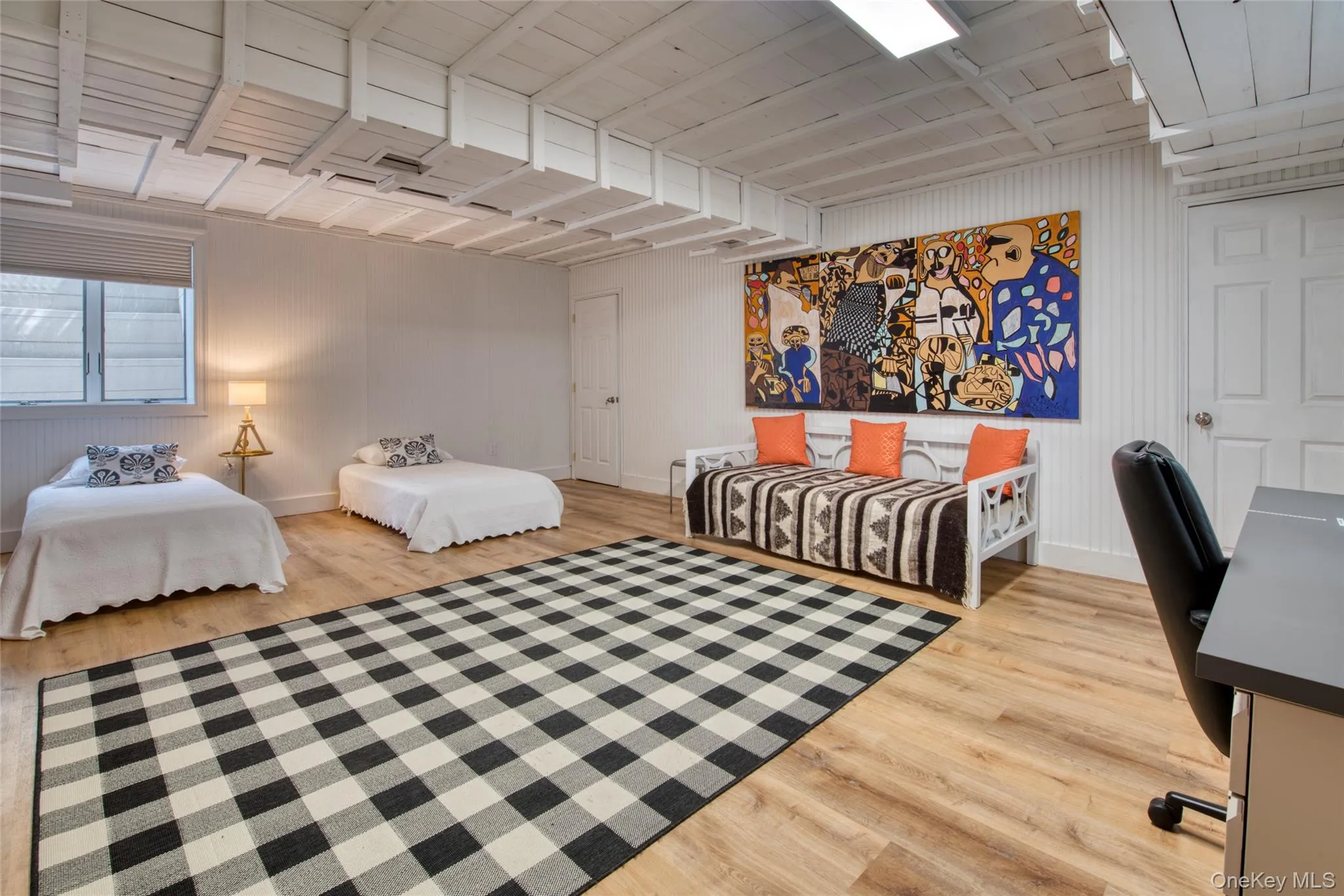 Main House: lower level bedroom Main House: lower level bedroom
