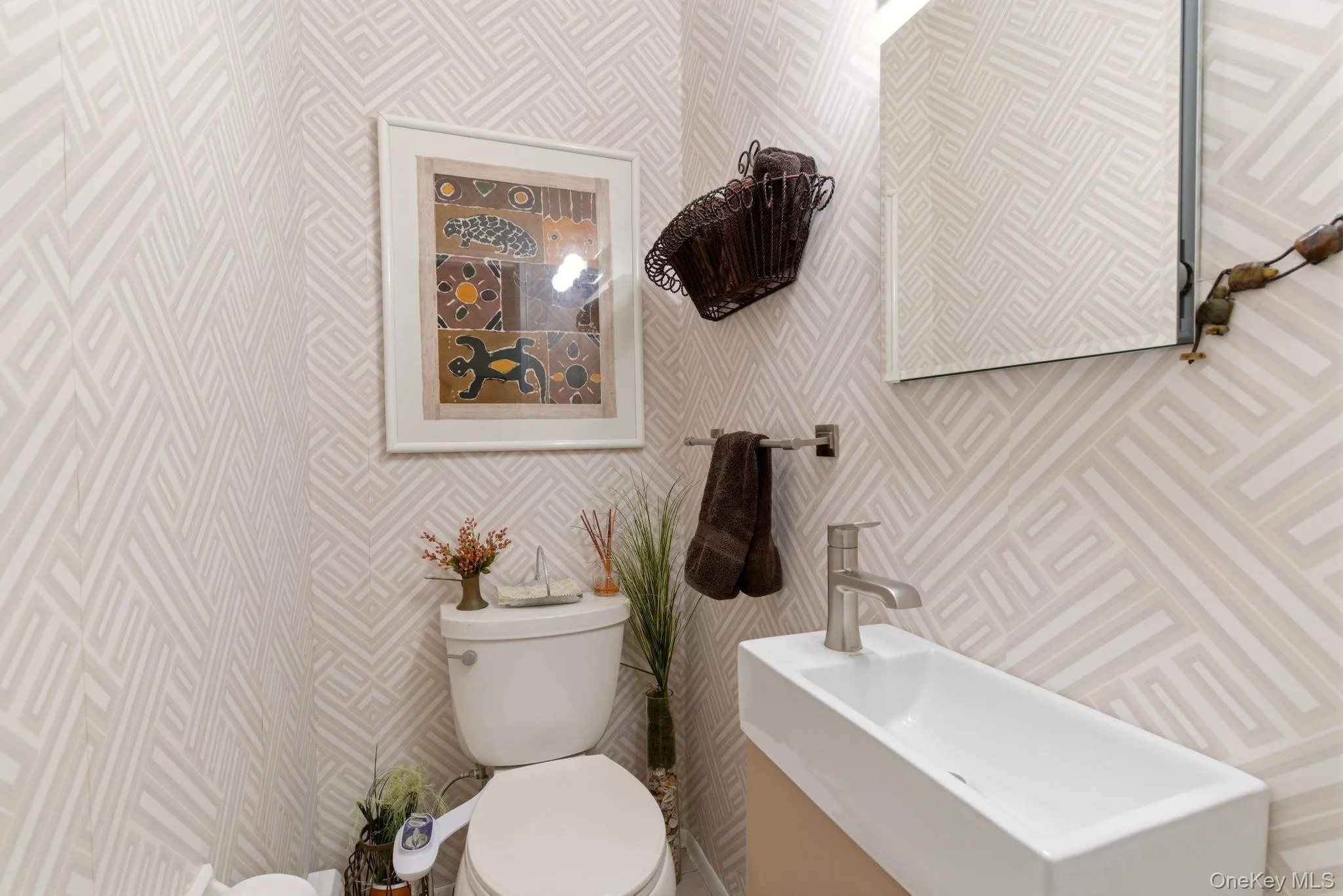 Powder Room off Family Room Powder Room off Family Room