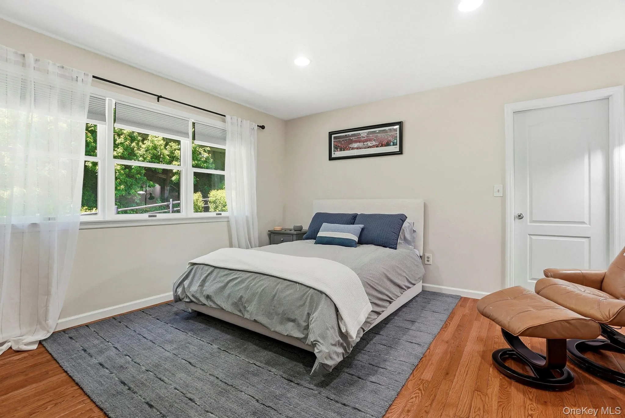 Bedroom two is at the rear, is oversized and has plenty of walk-in closet storage. Bedroom two is at the rear, is oversized and has plenty of walk-in closet storage.
