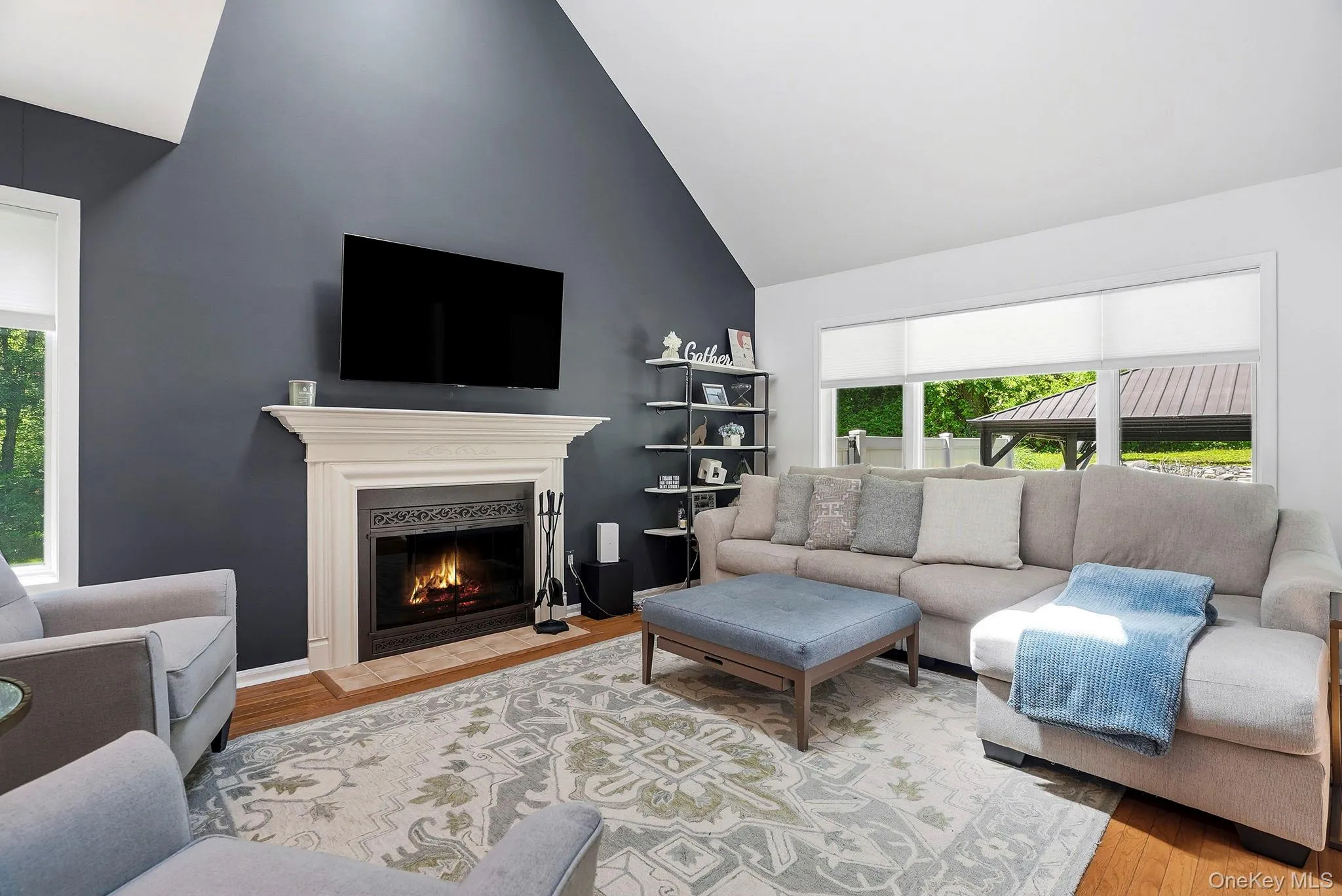 With room for a sectional - everyone gets a great seat! With room for a sectional - everyone gets a great seat!