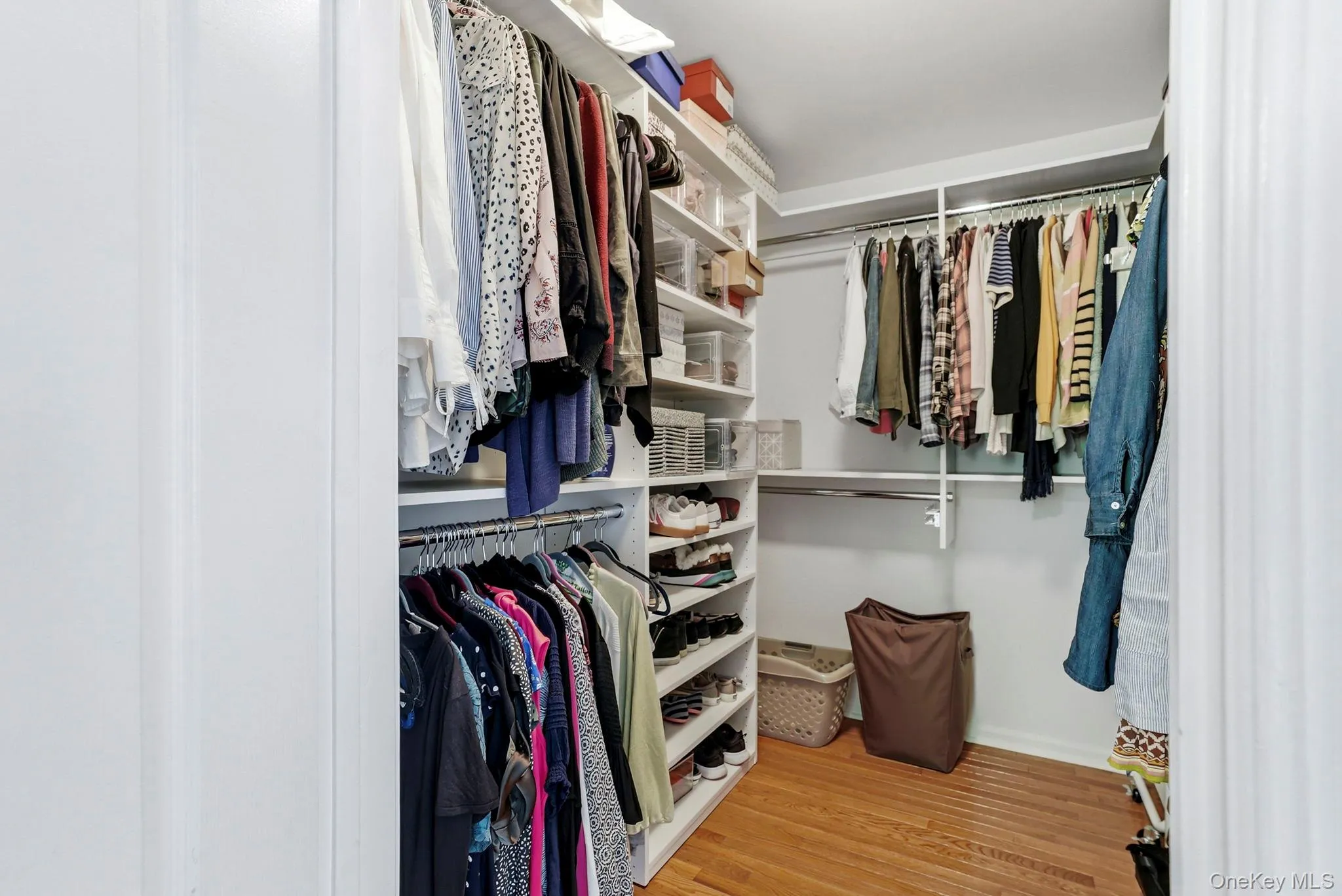 The primary closet has custom built-ins - plenty of organized storage! The primary closet has custom built-ins - plenty of organized storage!