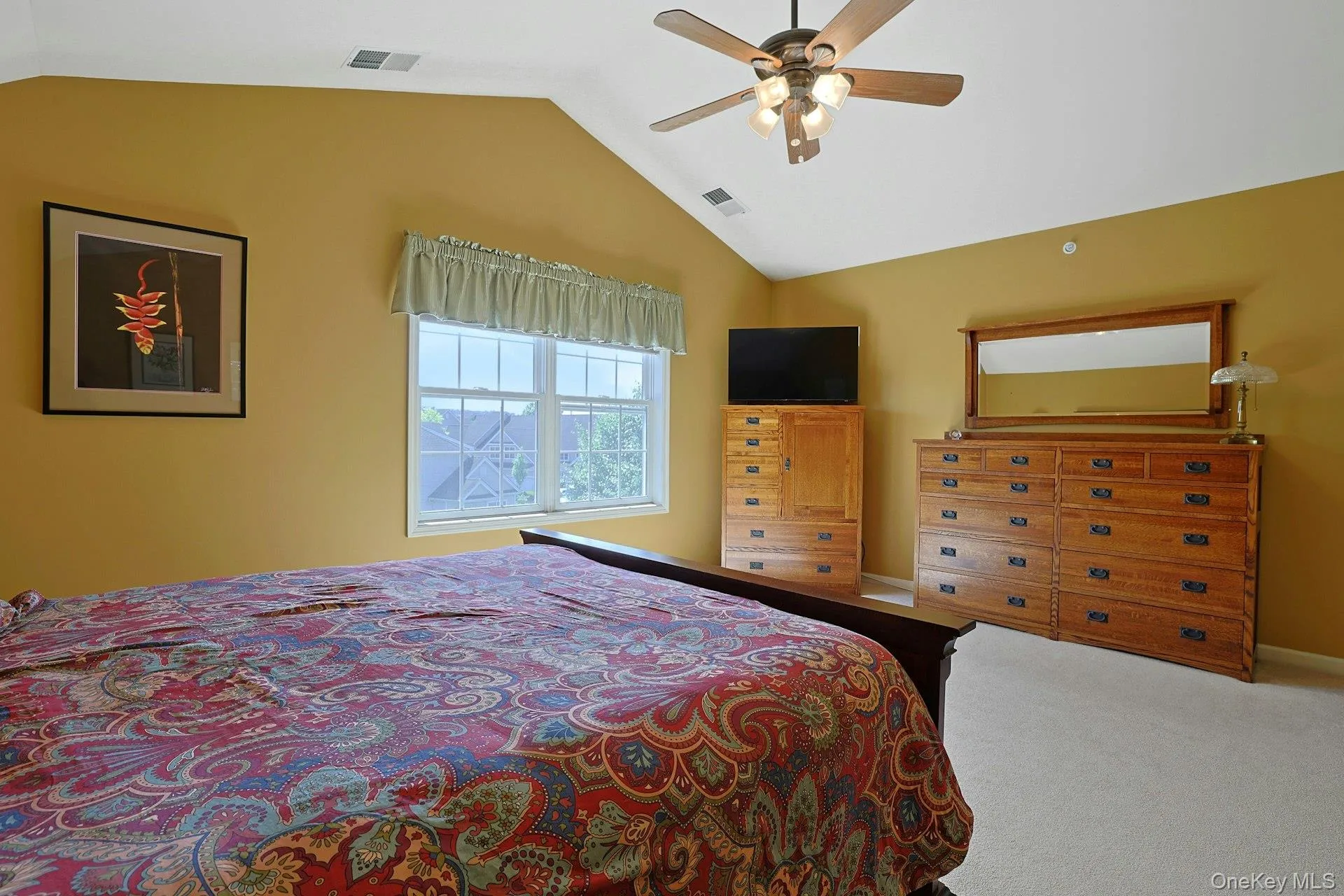 The large primary bedroom has plenty of room for large furniture, creating a comfortable and spacious layout. The large primary bedroom has plenty of room for large furniture, creating a comfortable and spacious layout.