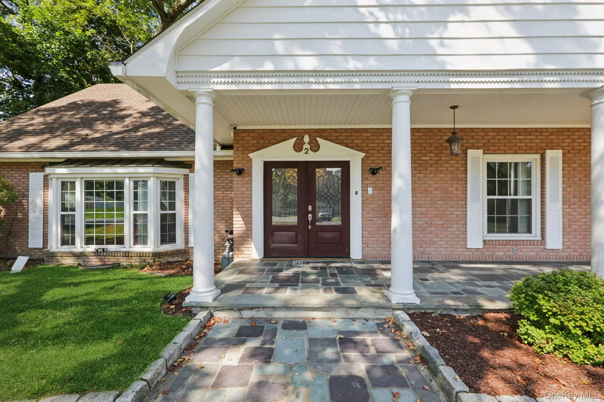 A slate walkway leading to your front door ~ a taste of luxury A slate walkway leading to your front door ~ a taste of luxury