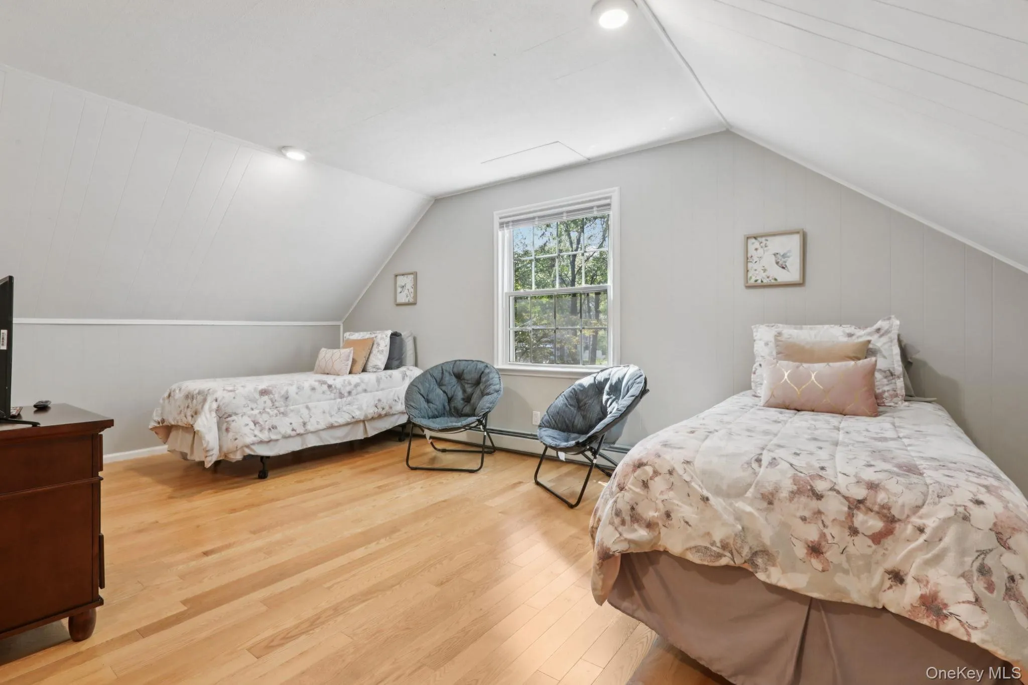 2nd floor bedroom with wood floors ~ bright, spacious, and closets 2nd floor bedroom with wood floors ~ bright, spacious, and closets