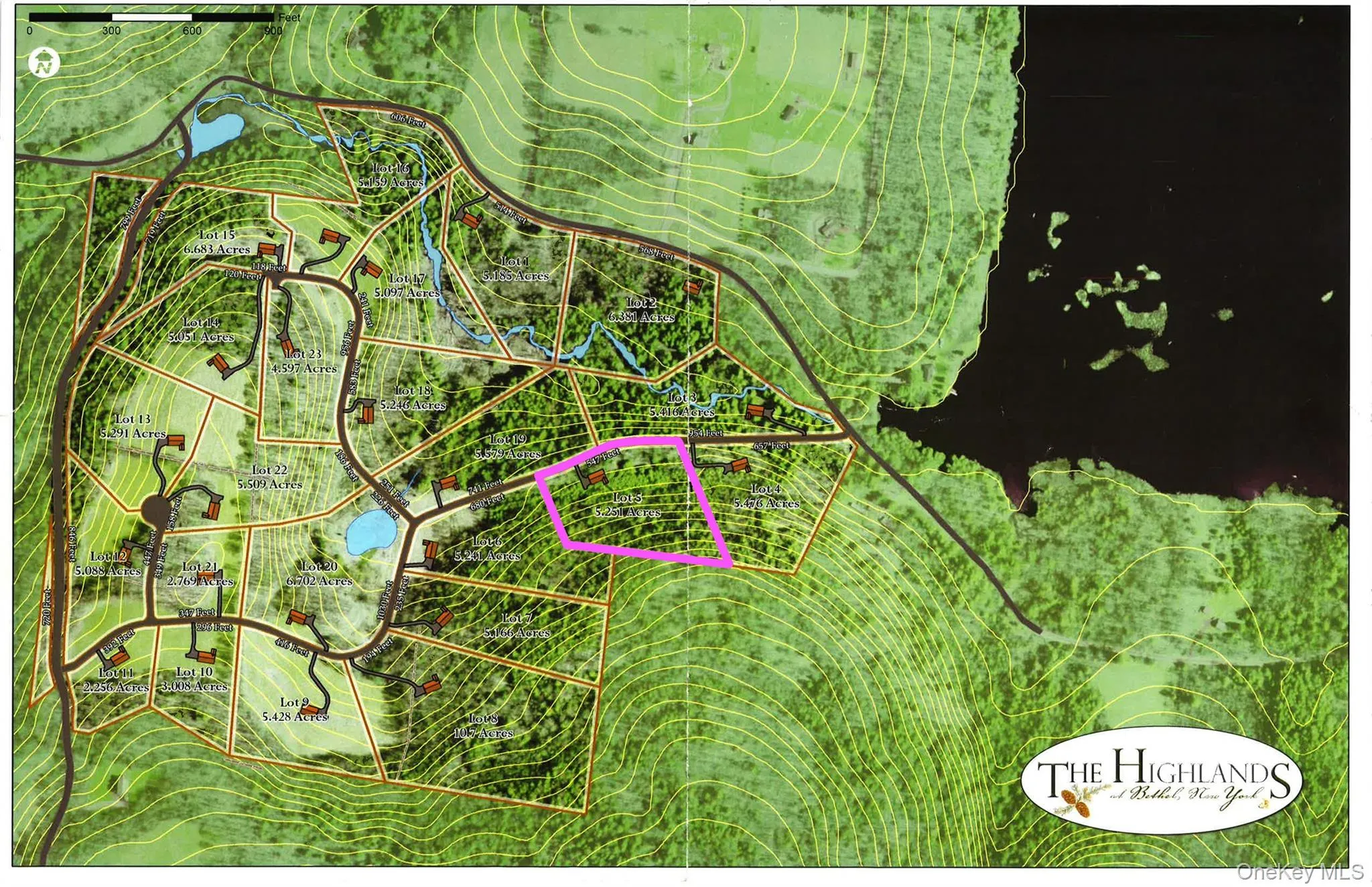 Community map of The Highlands Community map of The Highlands