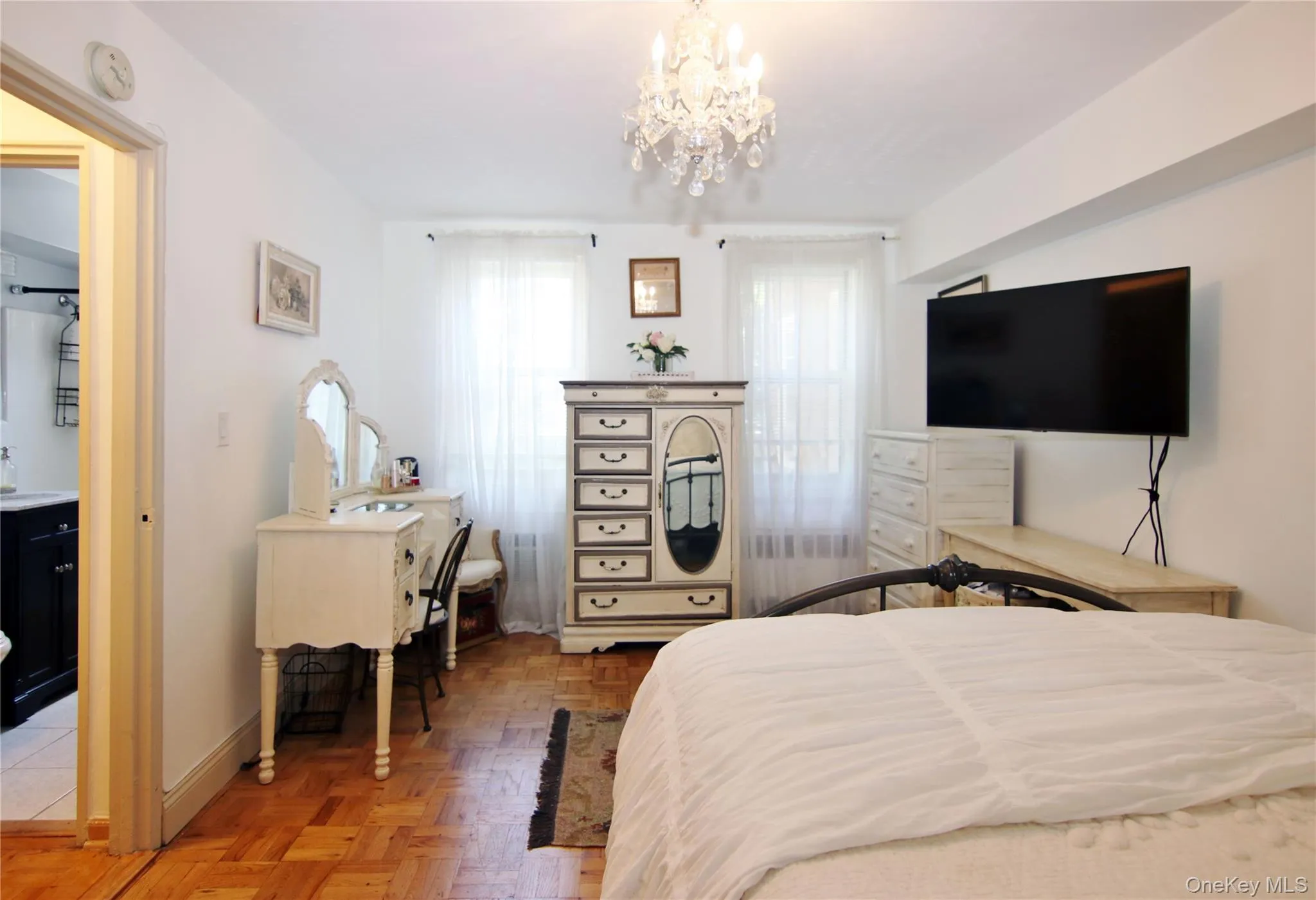 Alternative view of Bedroom featuring the Hardwood Floors Alternative view of Bedroom featuring the Hardwood Floors