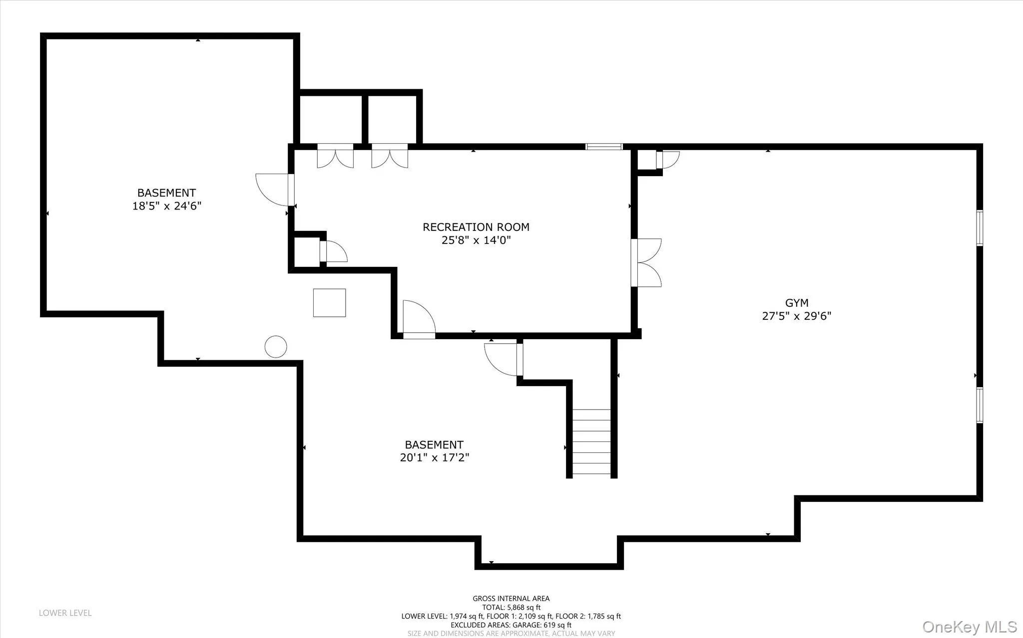 Unfinished Dry Basement Unfinished Dry Basement