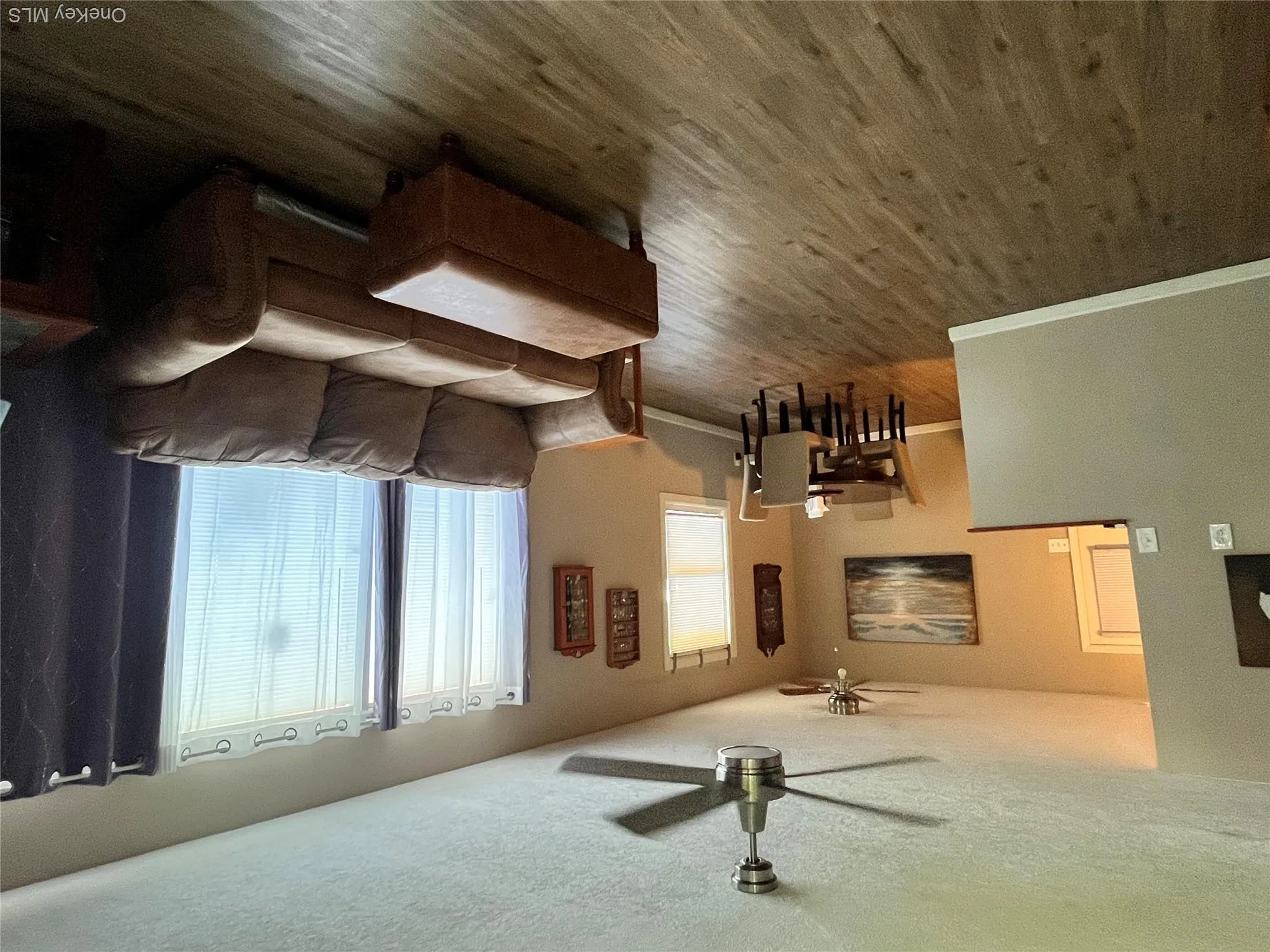 Wood-finish flooring throughout the living and dining areas Wood-finish flooring throughout the living and dining areas