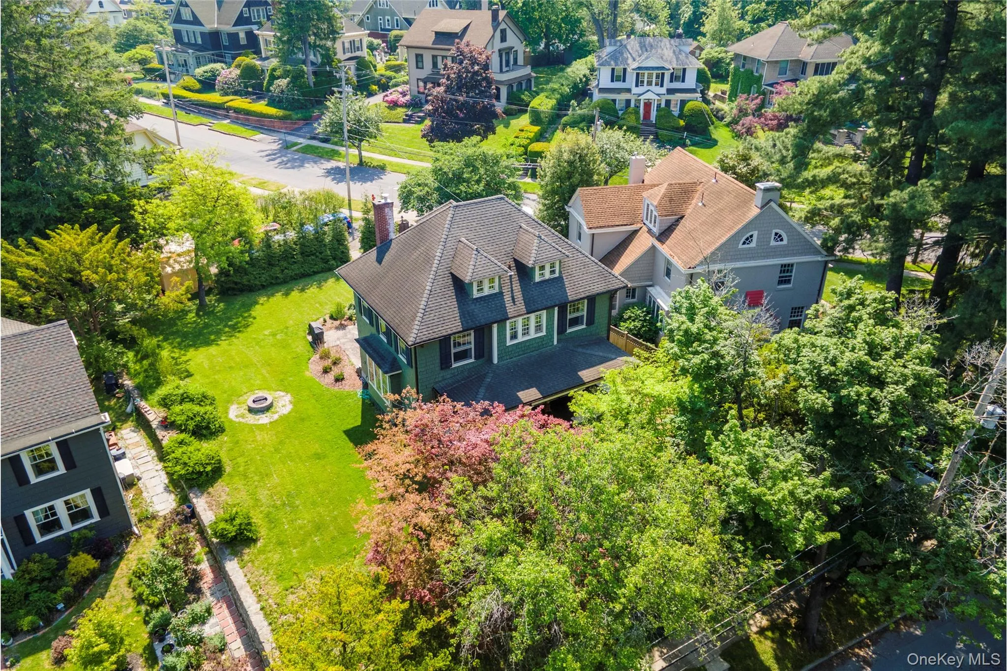 Aerial of side yard Aerial of side yard