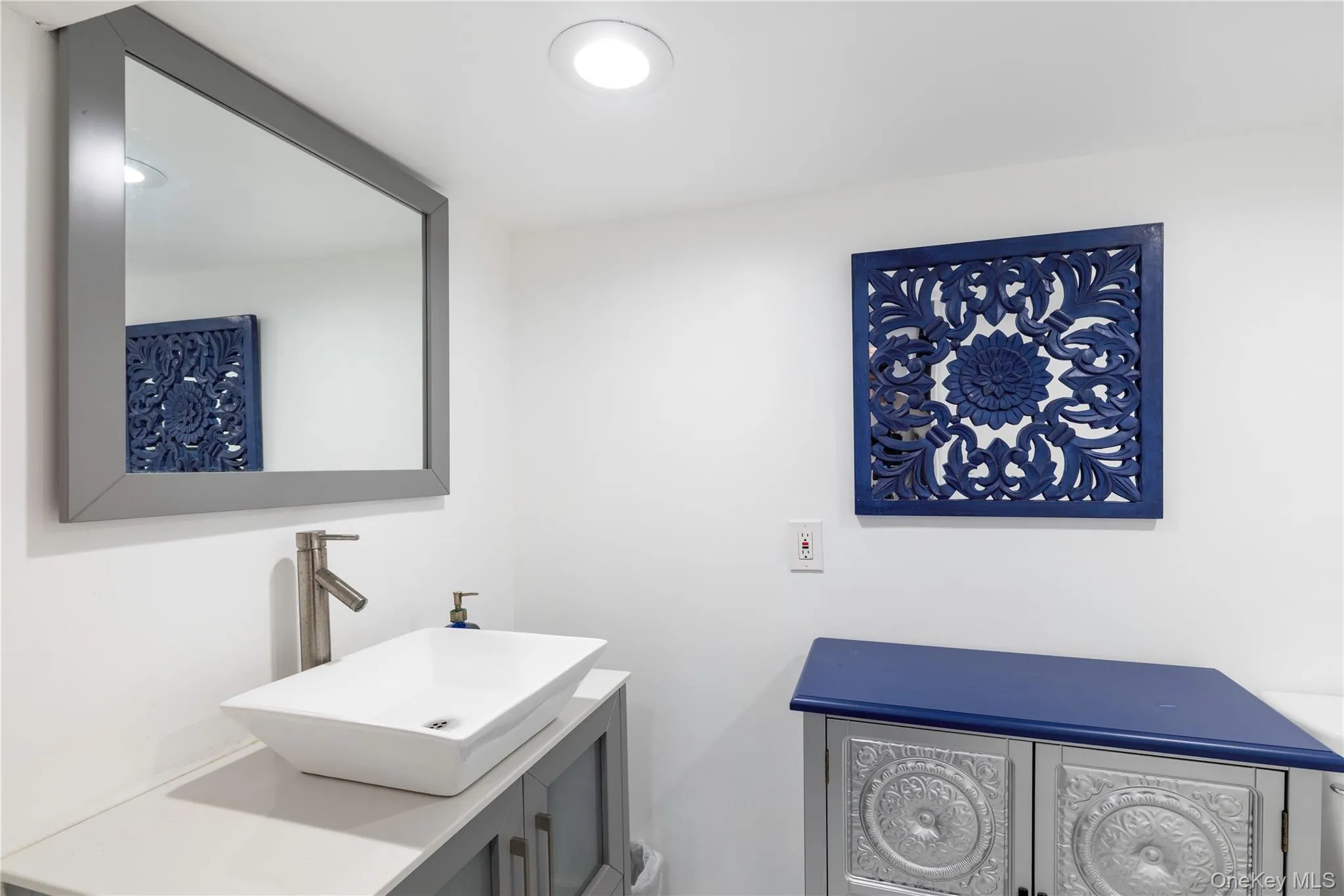 Basement half bath Basement half bath