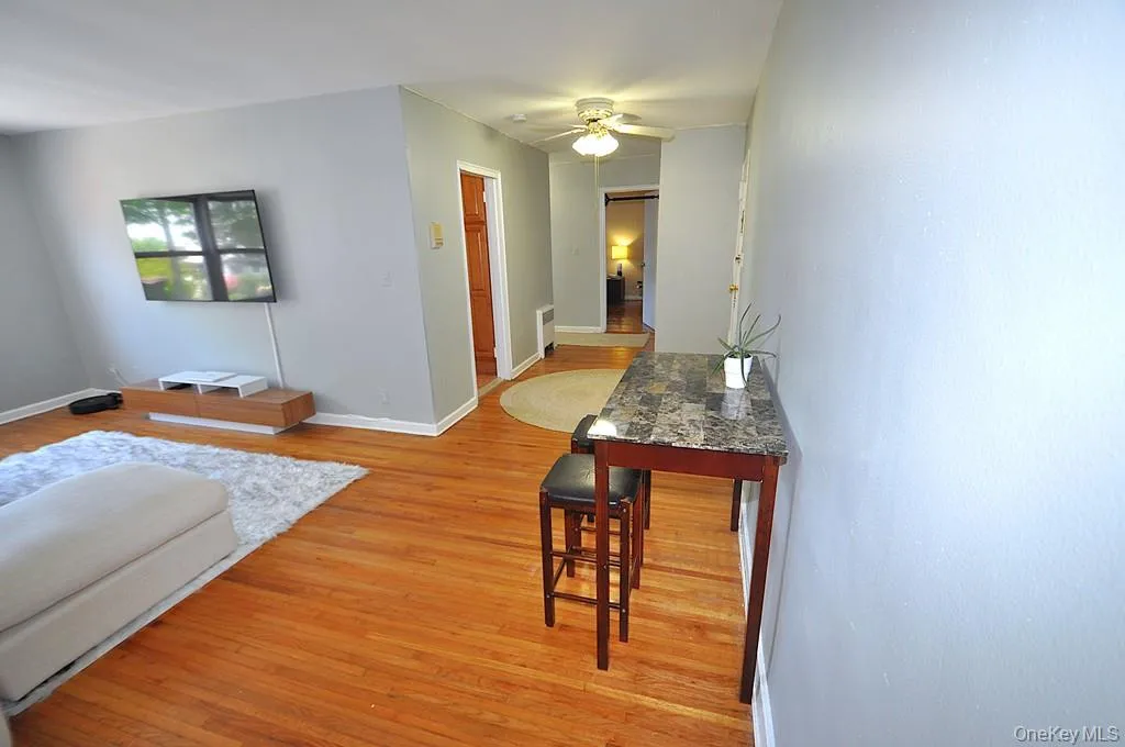 Dining area opens to the living room and is approx 11'-5" x 7'-4". Dining area opens to the living room and is approx 11'-5" x 7'-4".