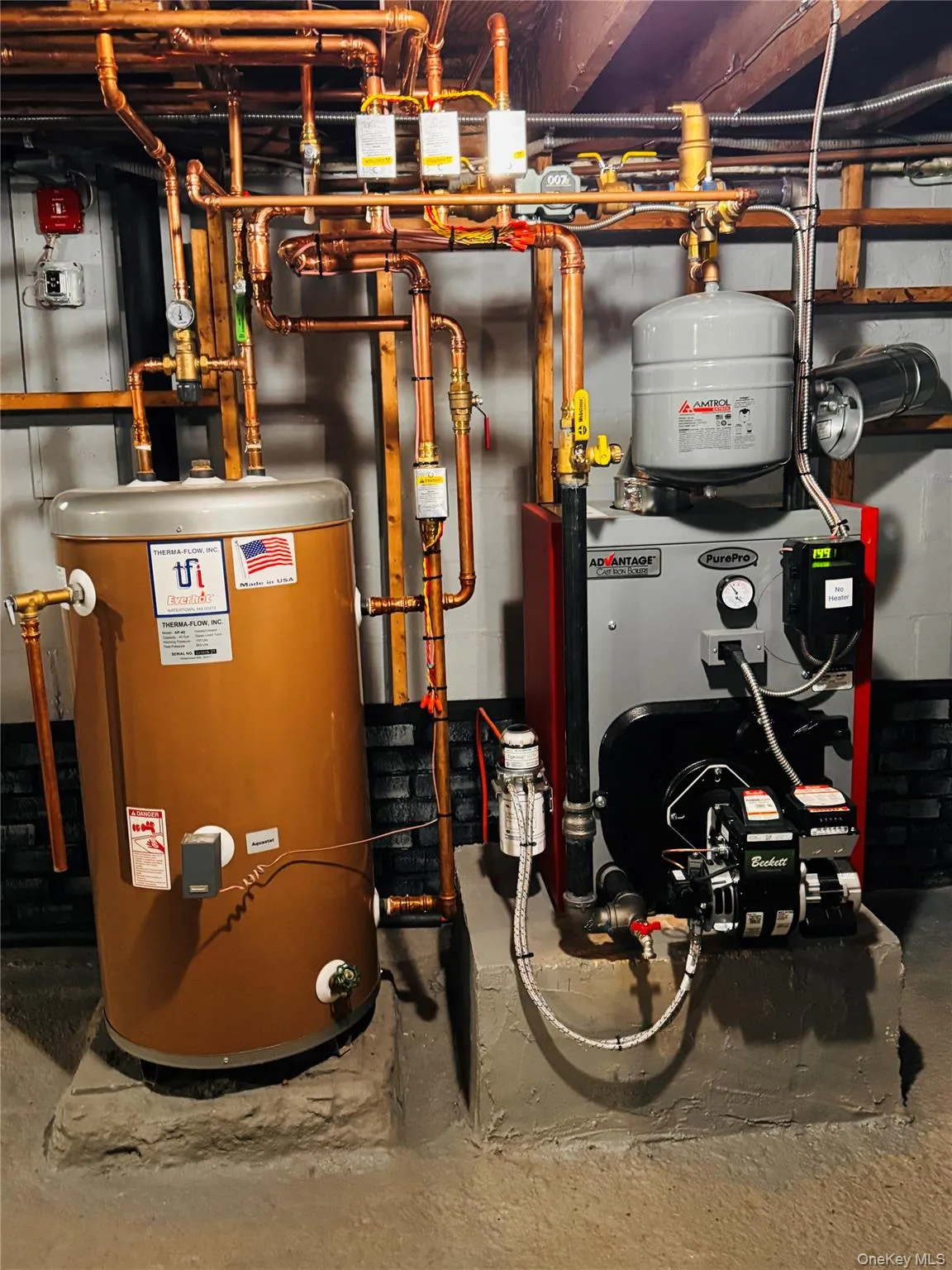 New Lenox Furnace installed 5/2026 which provides Hot water to tank. New Lenox Furnace installed 5/2026 which provides Hot water to tank.