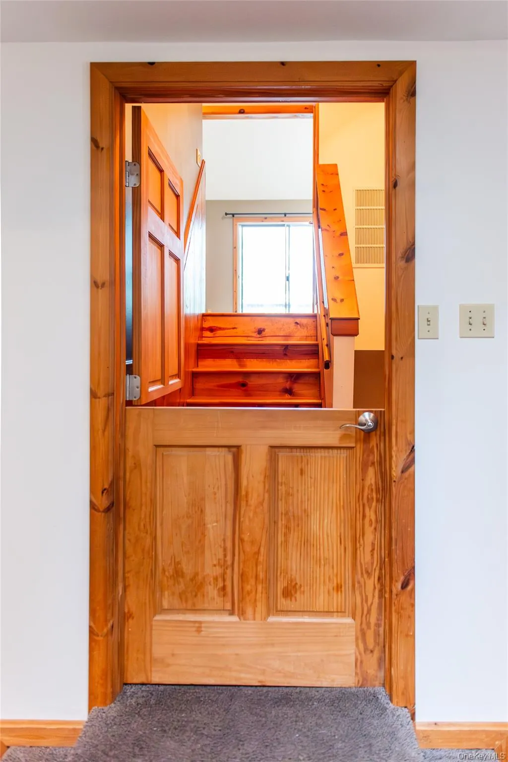 Dutch door from family room to foyer Dutch door from family room to foyer