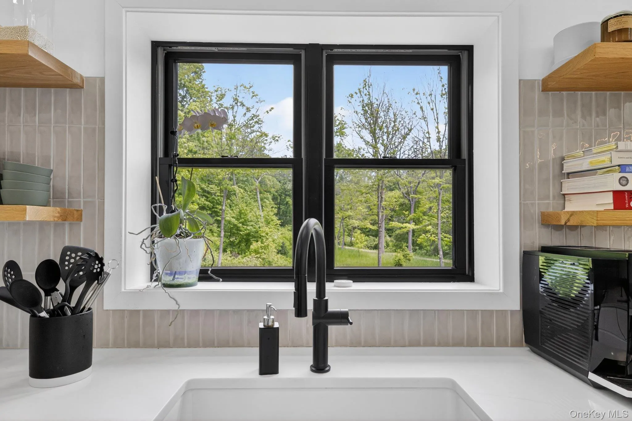 Kitchen sink with a view Kitchen sink with a view