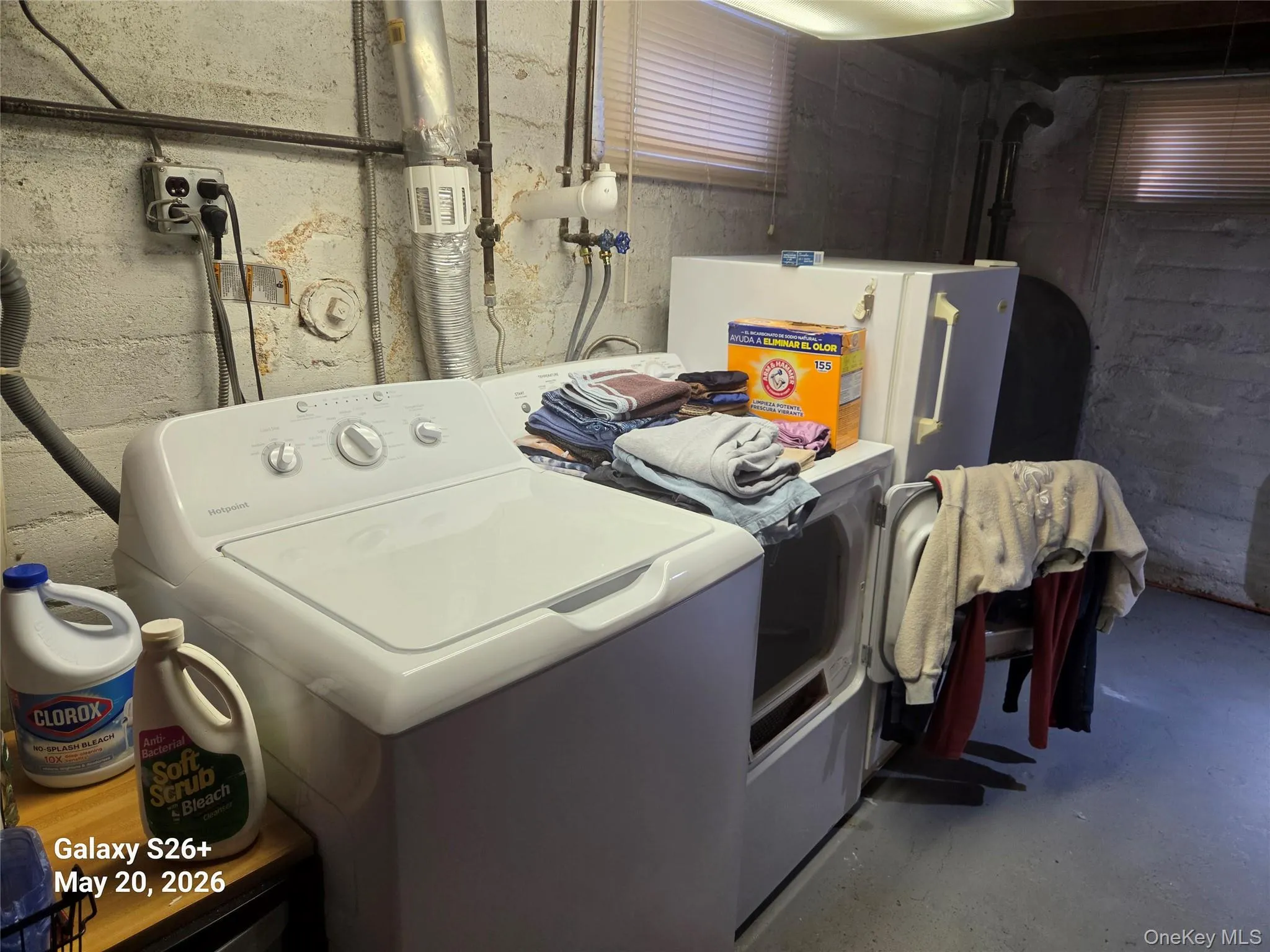 washer and dryer in basement washer and dryer in basement